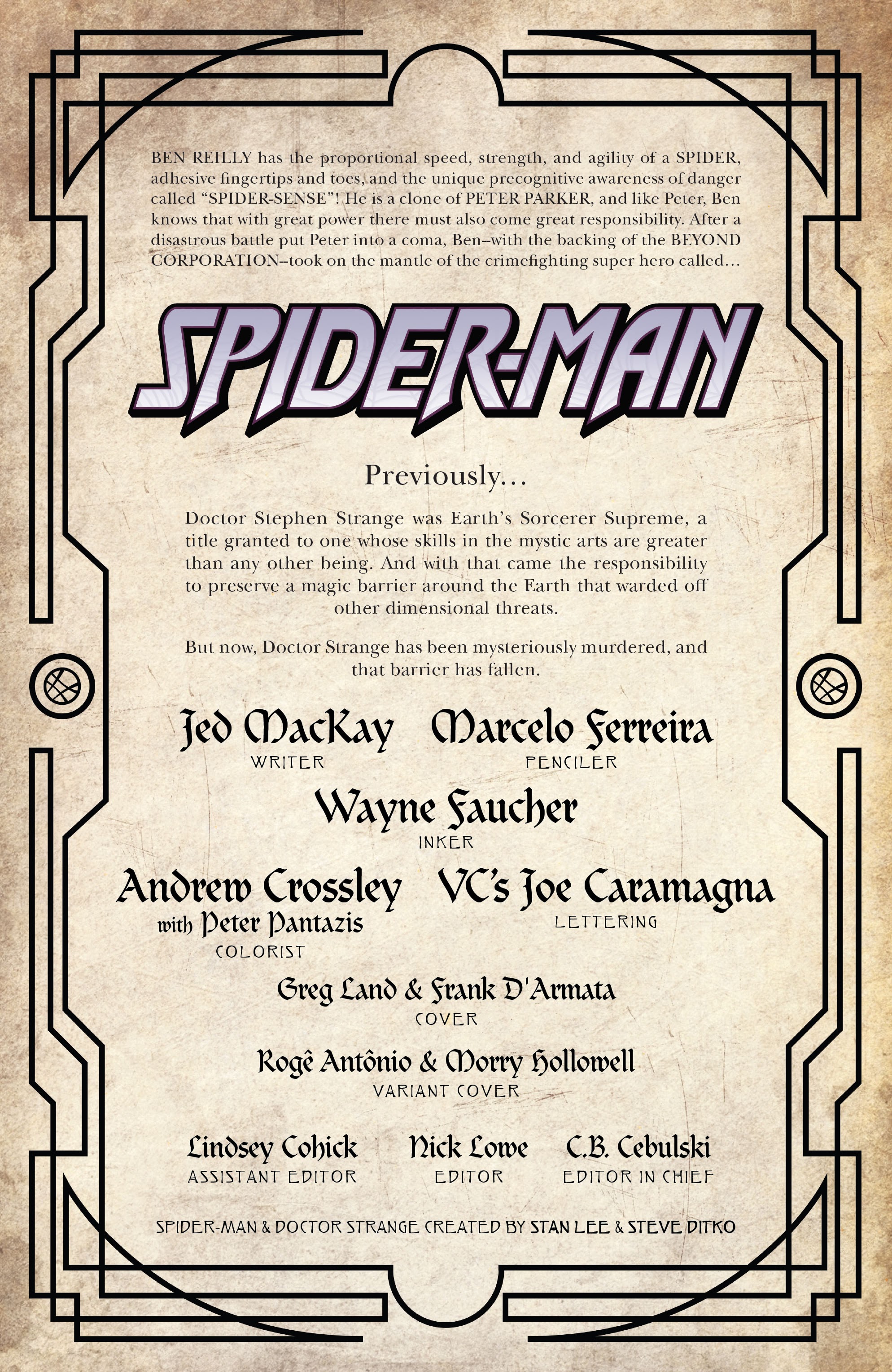 Read online Death of Doctor Strange: One-Shots comic -  Issue # Spider-Man - 2