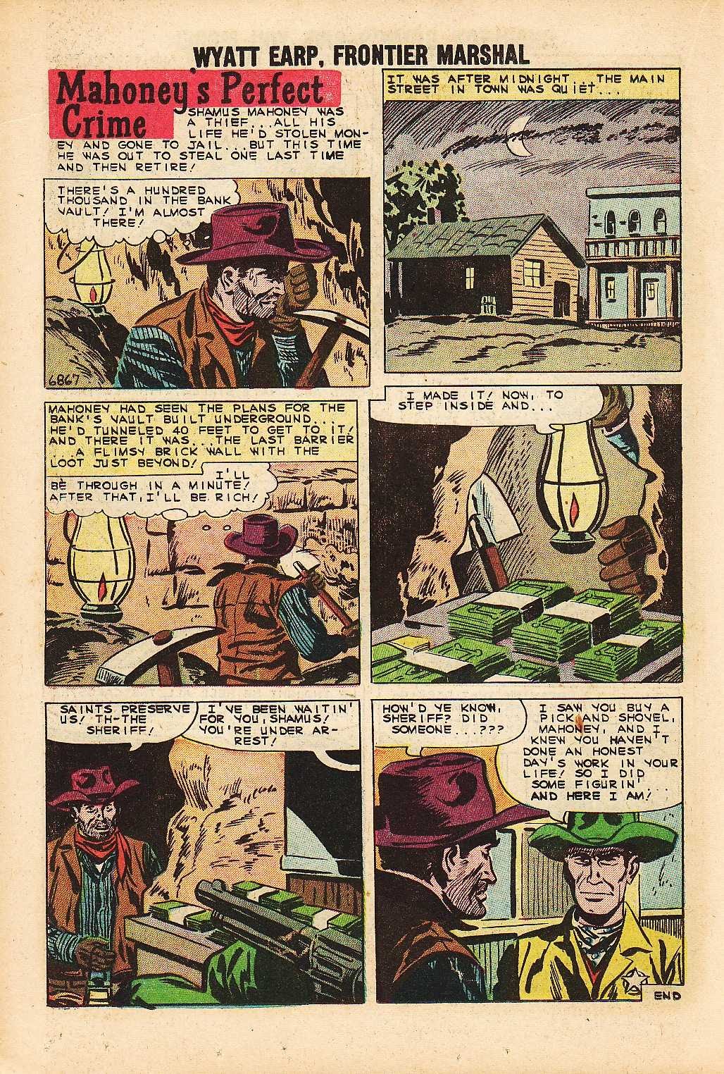 Read online Wyatt Earp Frontier Marshal comic -  Issue #35 - 18