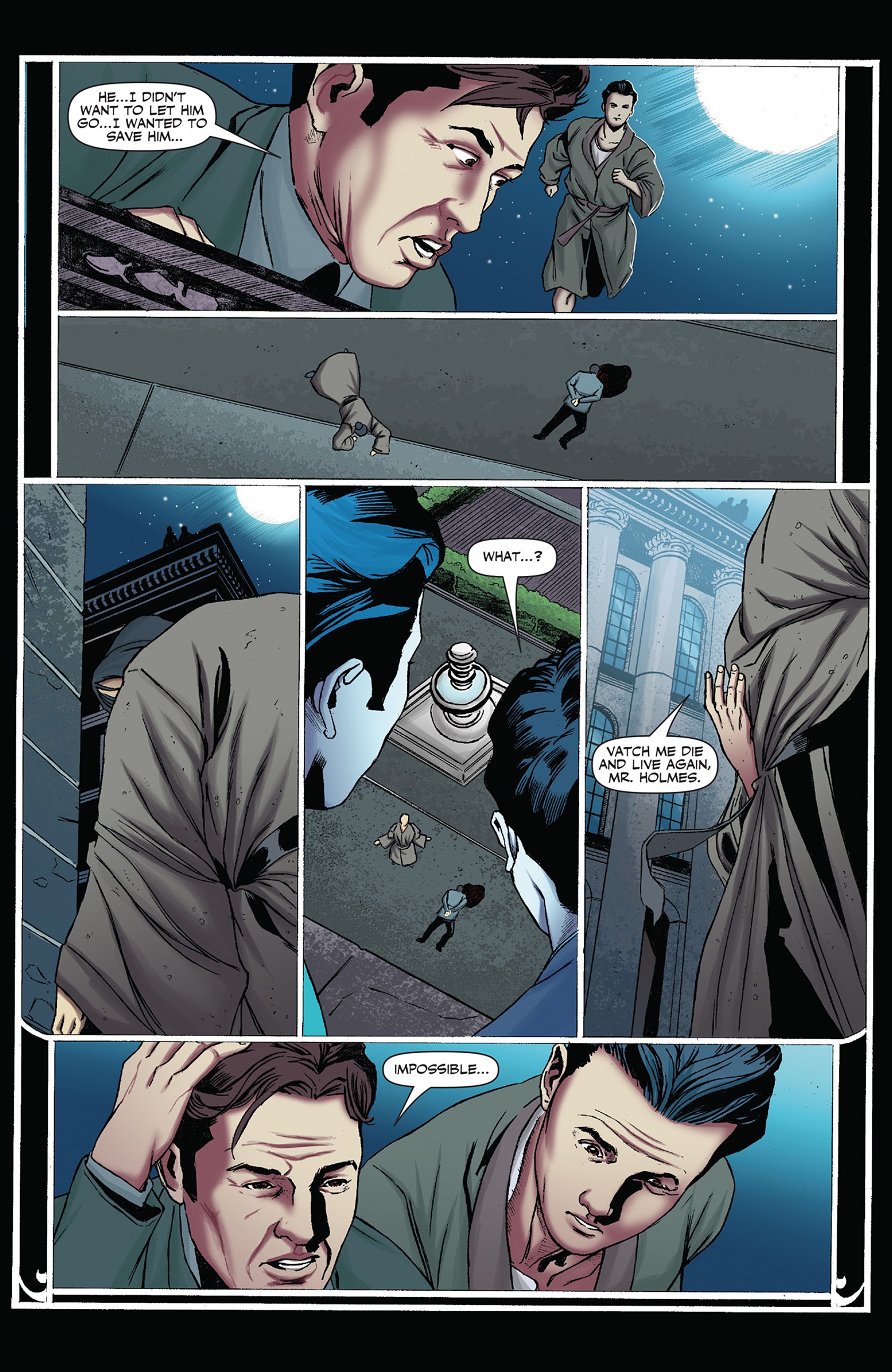 Read online Sherlock Holmes vs. Harry Houdini comic -  Issue #3 - 21