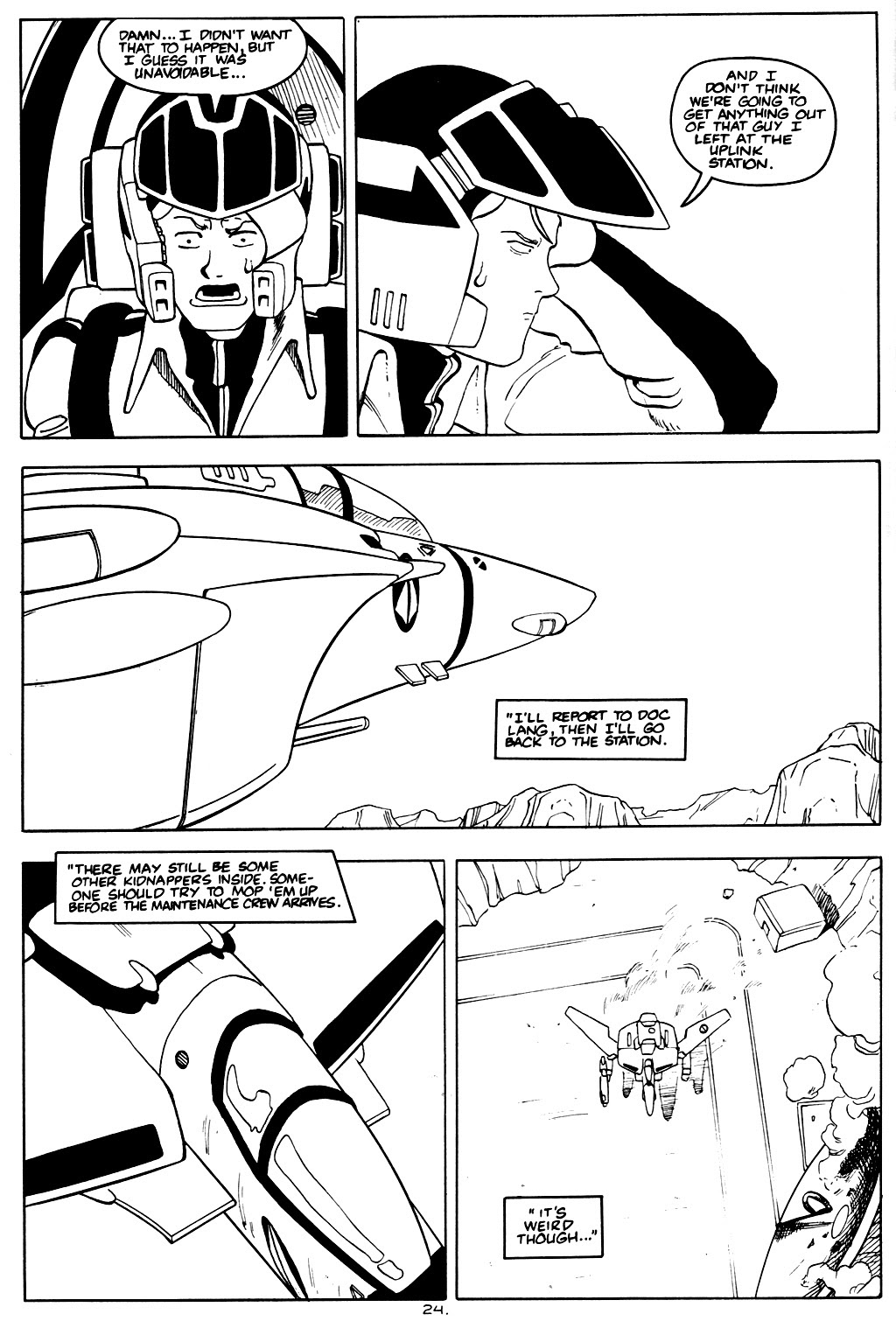 Read online Robotech: Return to Macross comic -  Issue #25 - 26