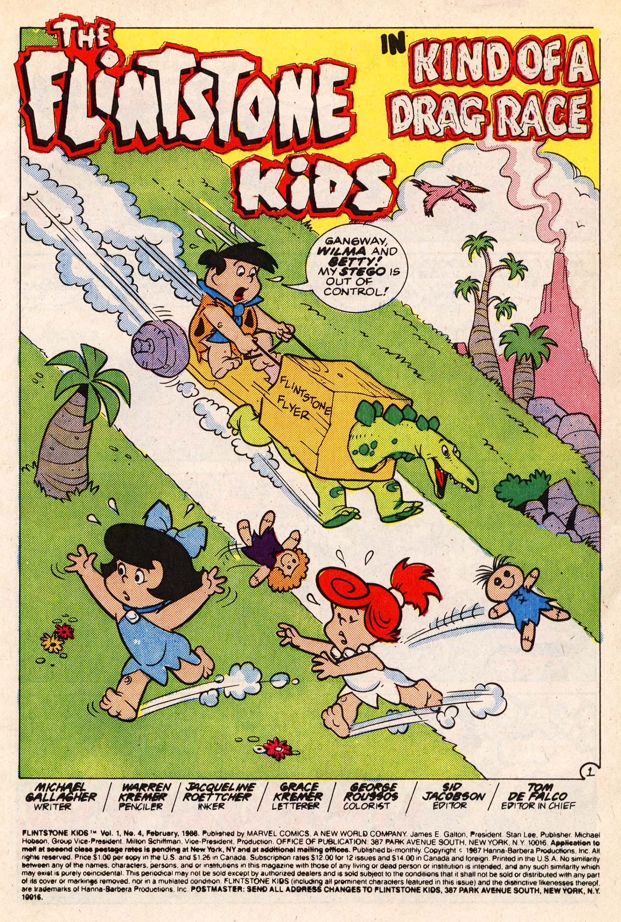 Read online The Flintstone Kids comic -  Issue #4 - 3