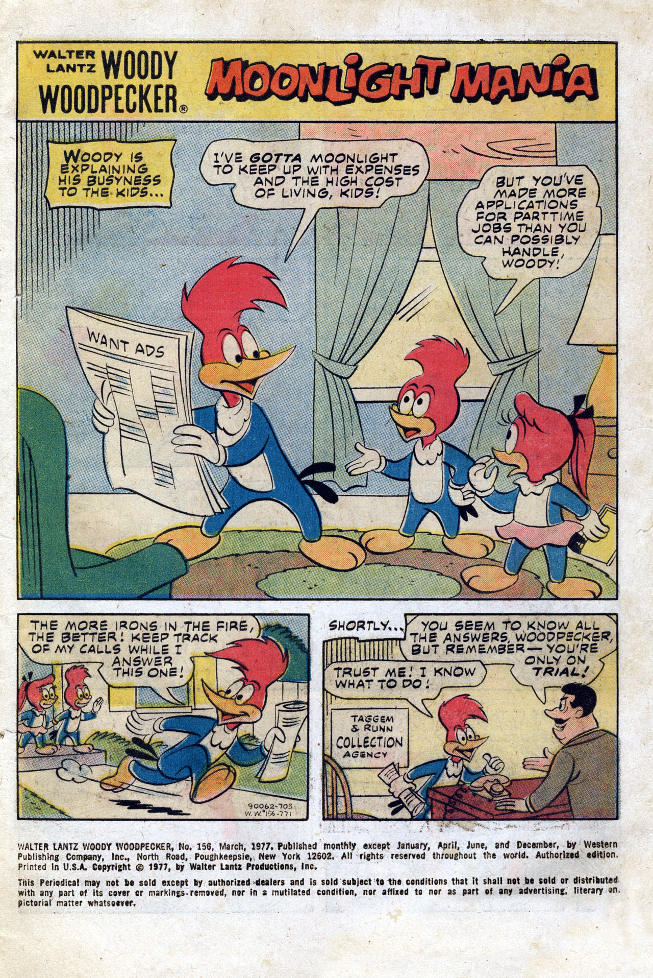 Read online Walter Lantz Woody Woodpecker (1962) comic -  Issue #156 - 3