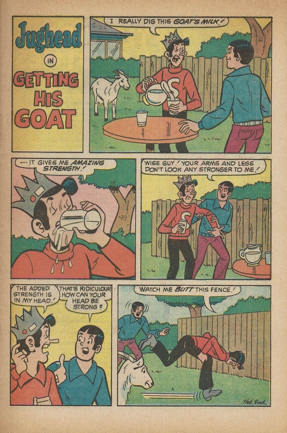 Read online Jughead's Jokes comic -  Issue #29 - 31