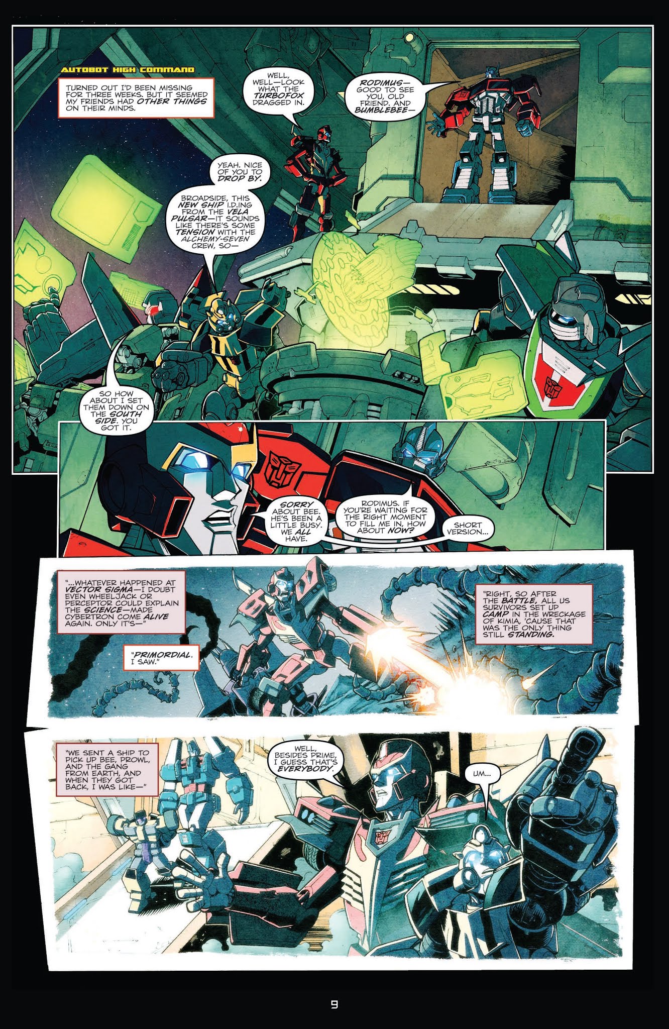 Read online Transformers: The IDW Collection Phase Two comic -  Issue # TPB 1 (Part 1) - 10