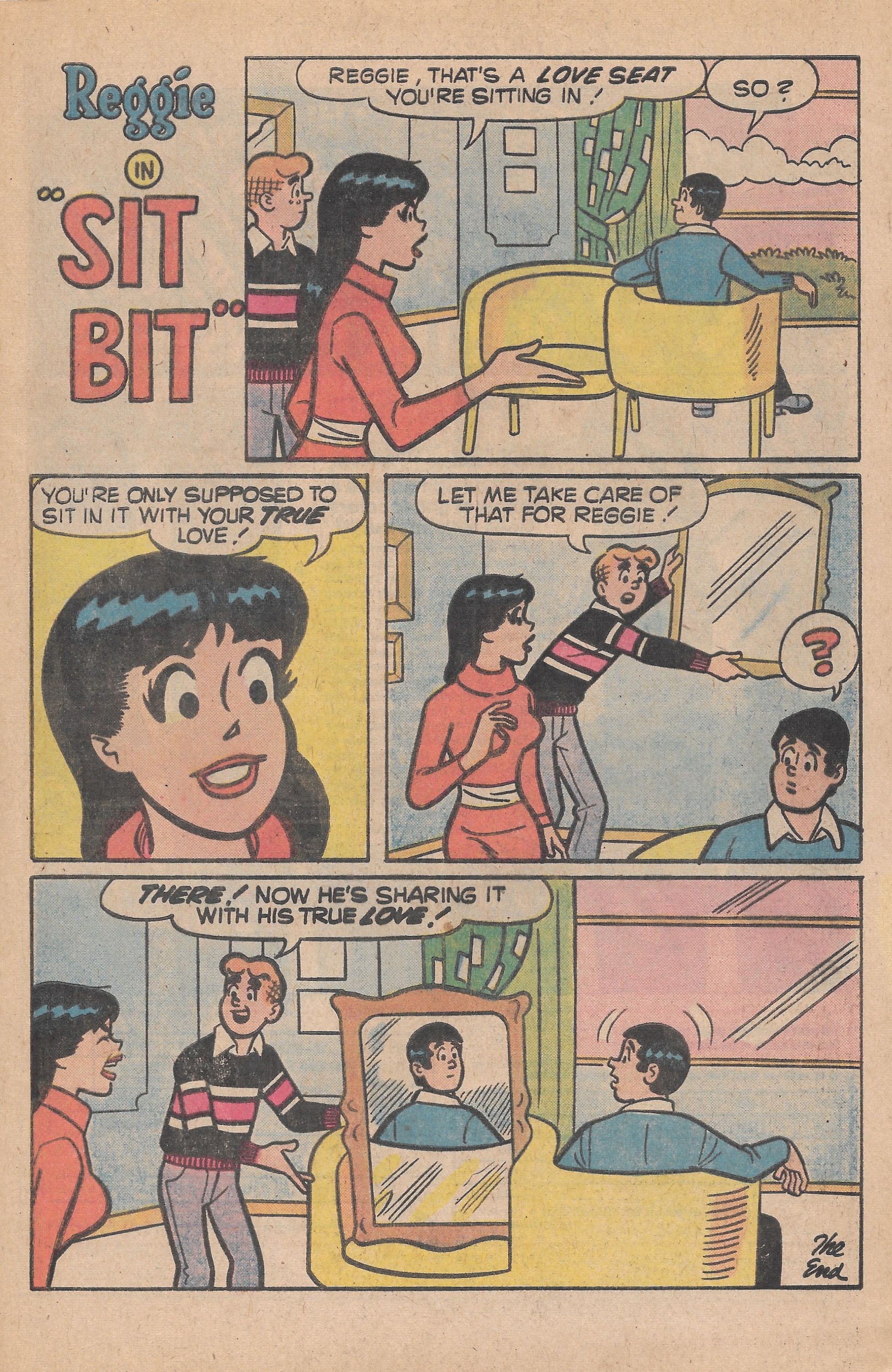 Read online Reggie's Wise Guy Jokes comic -  Issue #45 - 33