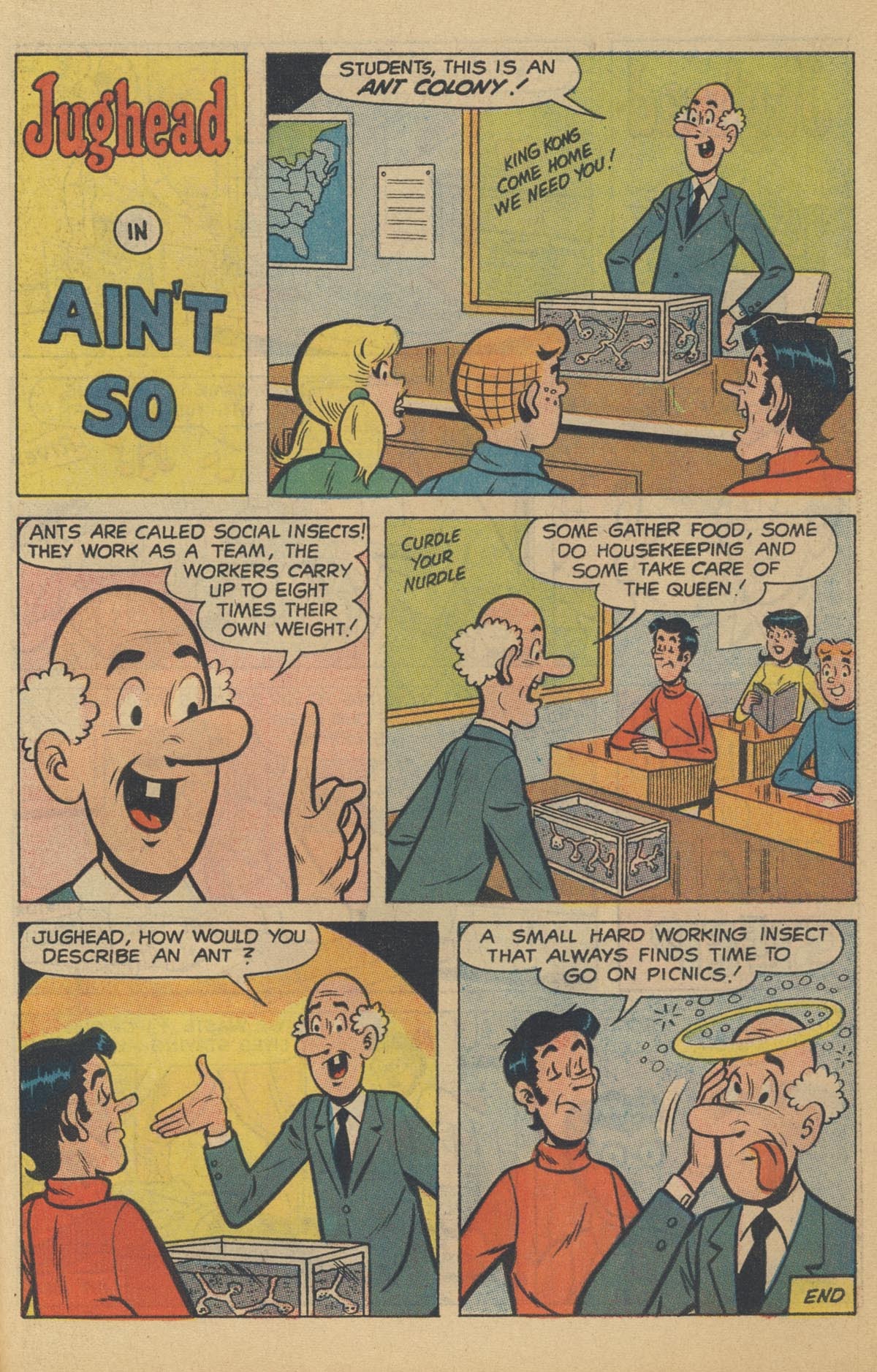 Read online Jughead's Jokes comic -  Issue #11 - 51