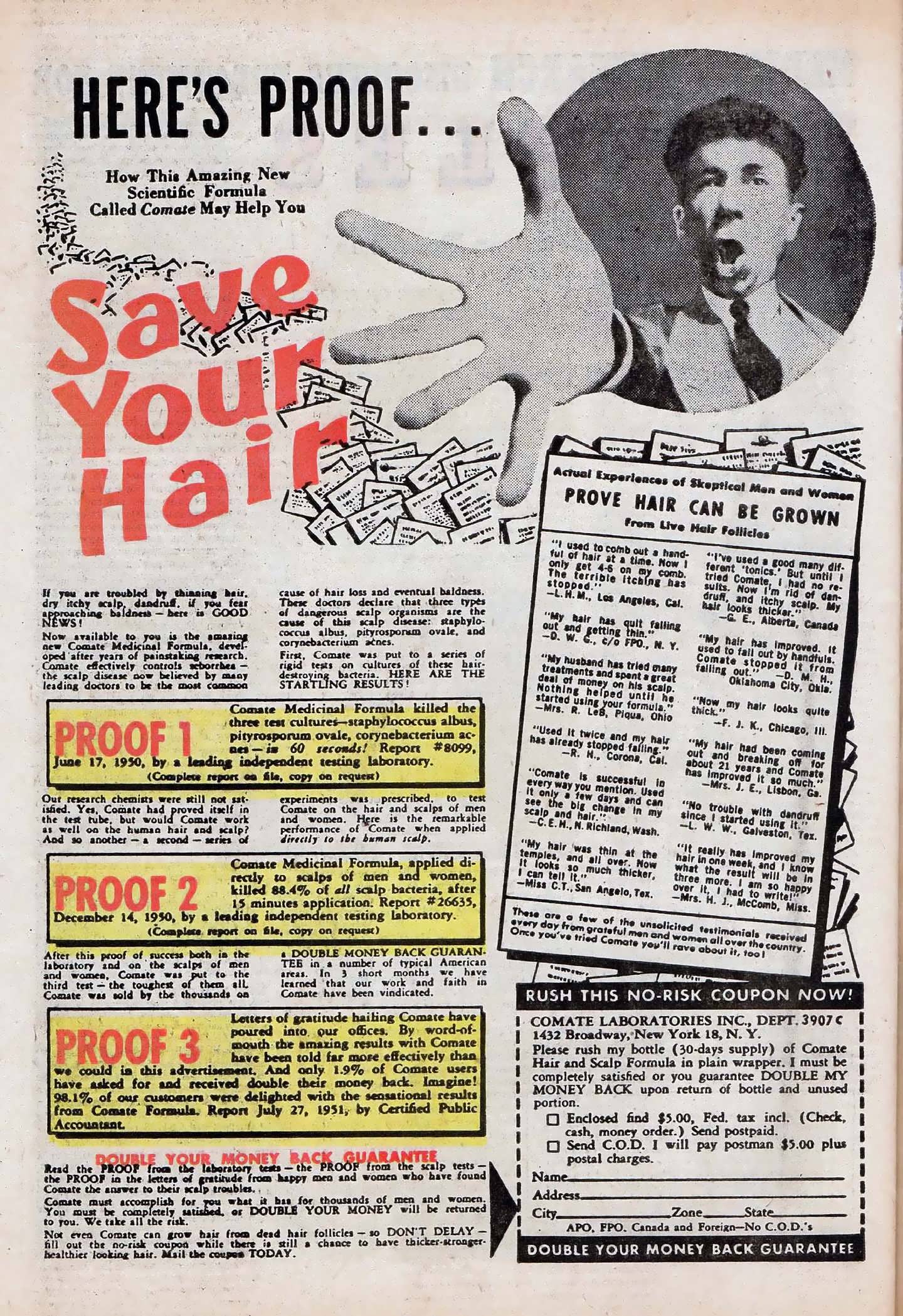 Read online Crime Cases Comics (1951) comic -  Issue #12 - 34