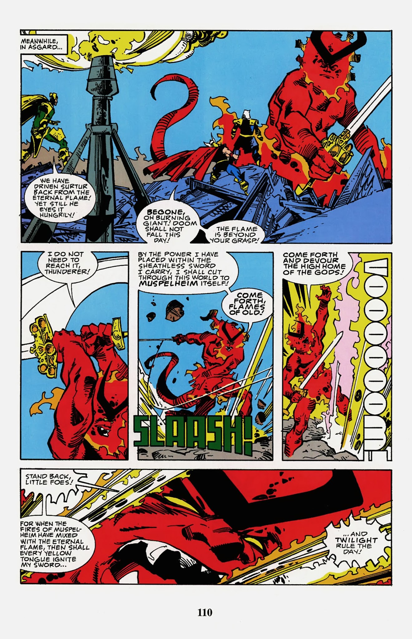 Read online Thor Visionaries: Walter Simonson comic -  Issue # TPB 2 - 112