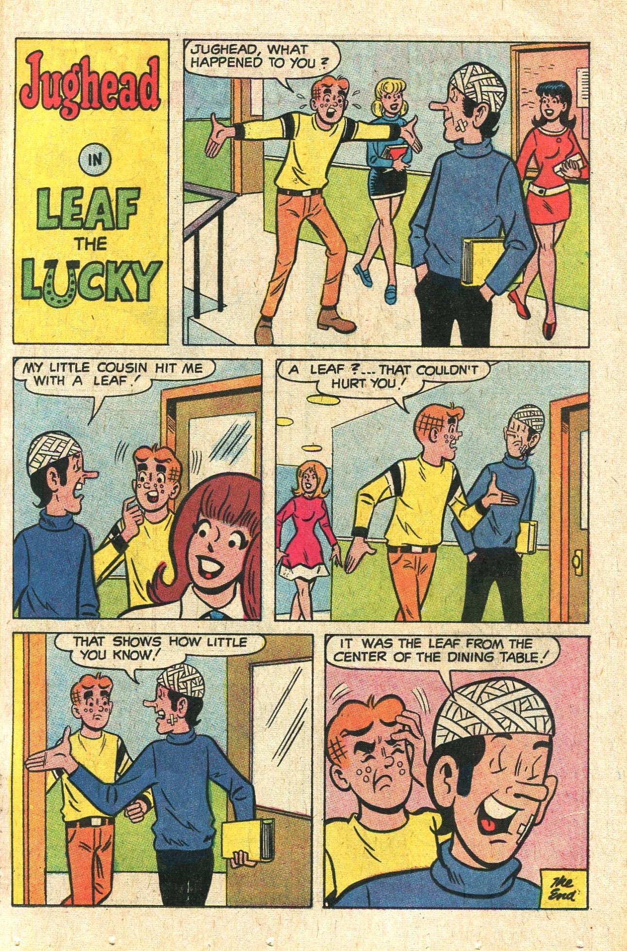 Read online Jughead's Jokes comic -  Issue #12 - 13