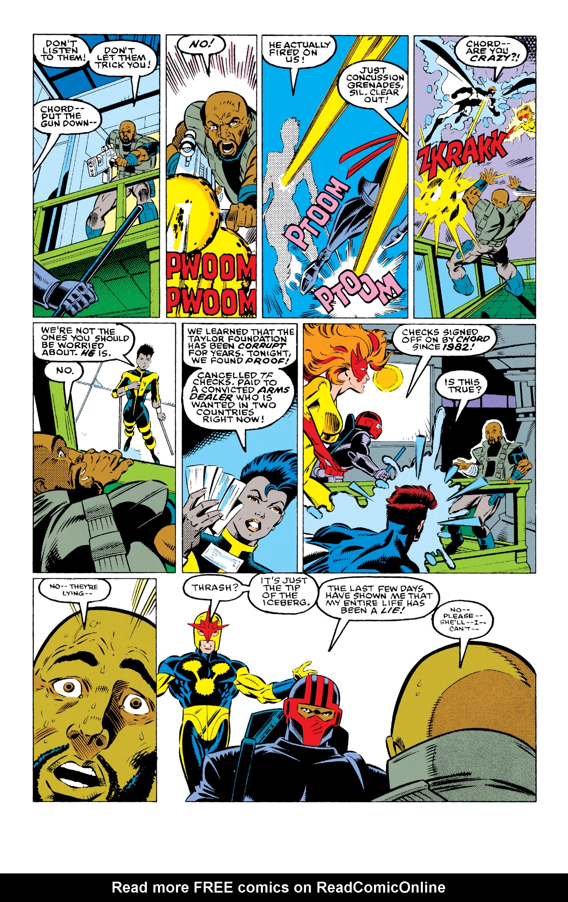 Read online The New Warriors comic -  Issue #18 - 21