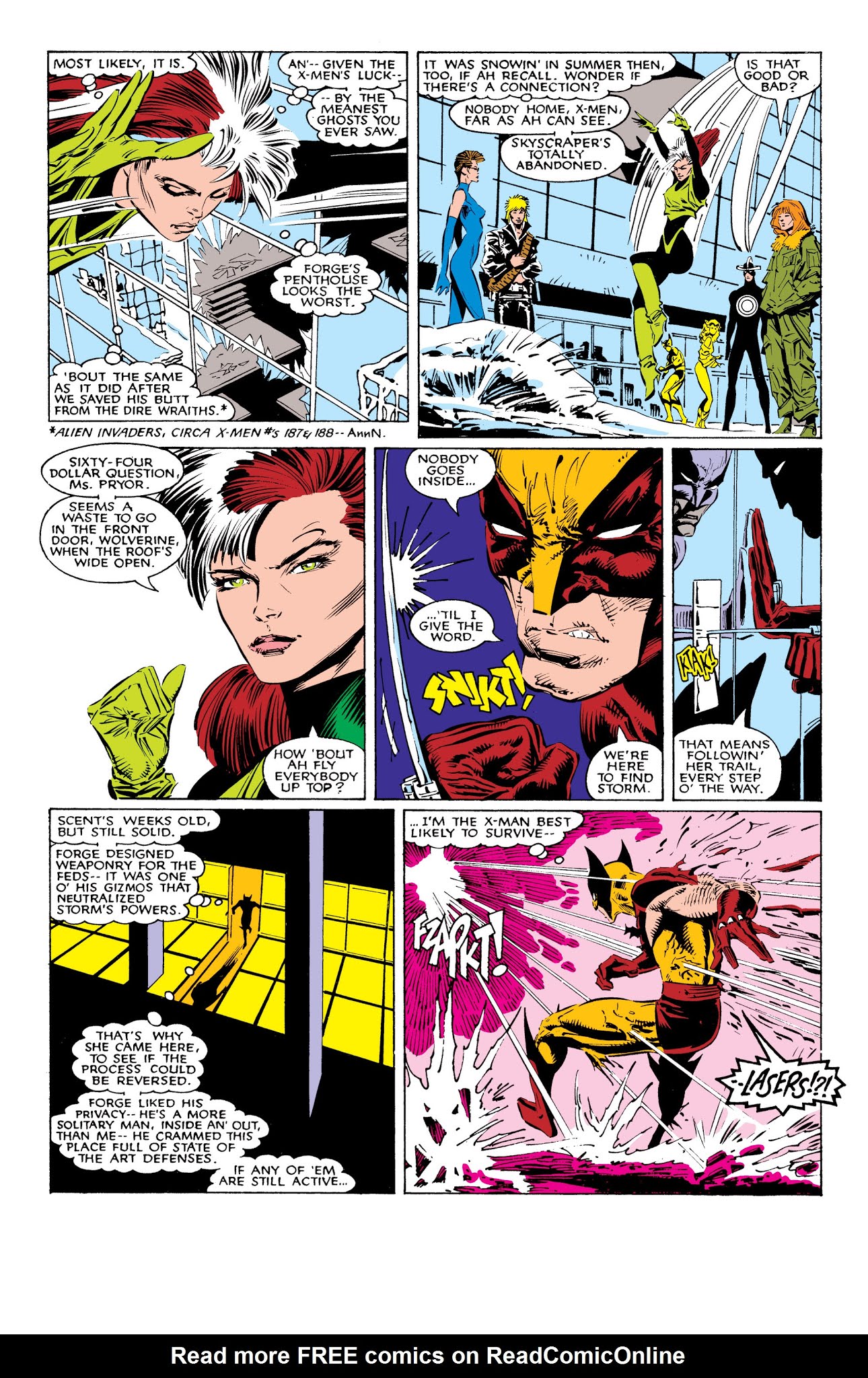 Read online X-Men: Fall of the Mutants comic -  Issue # TPB 1 (Part 2) - 56