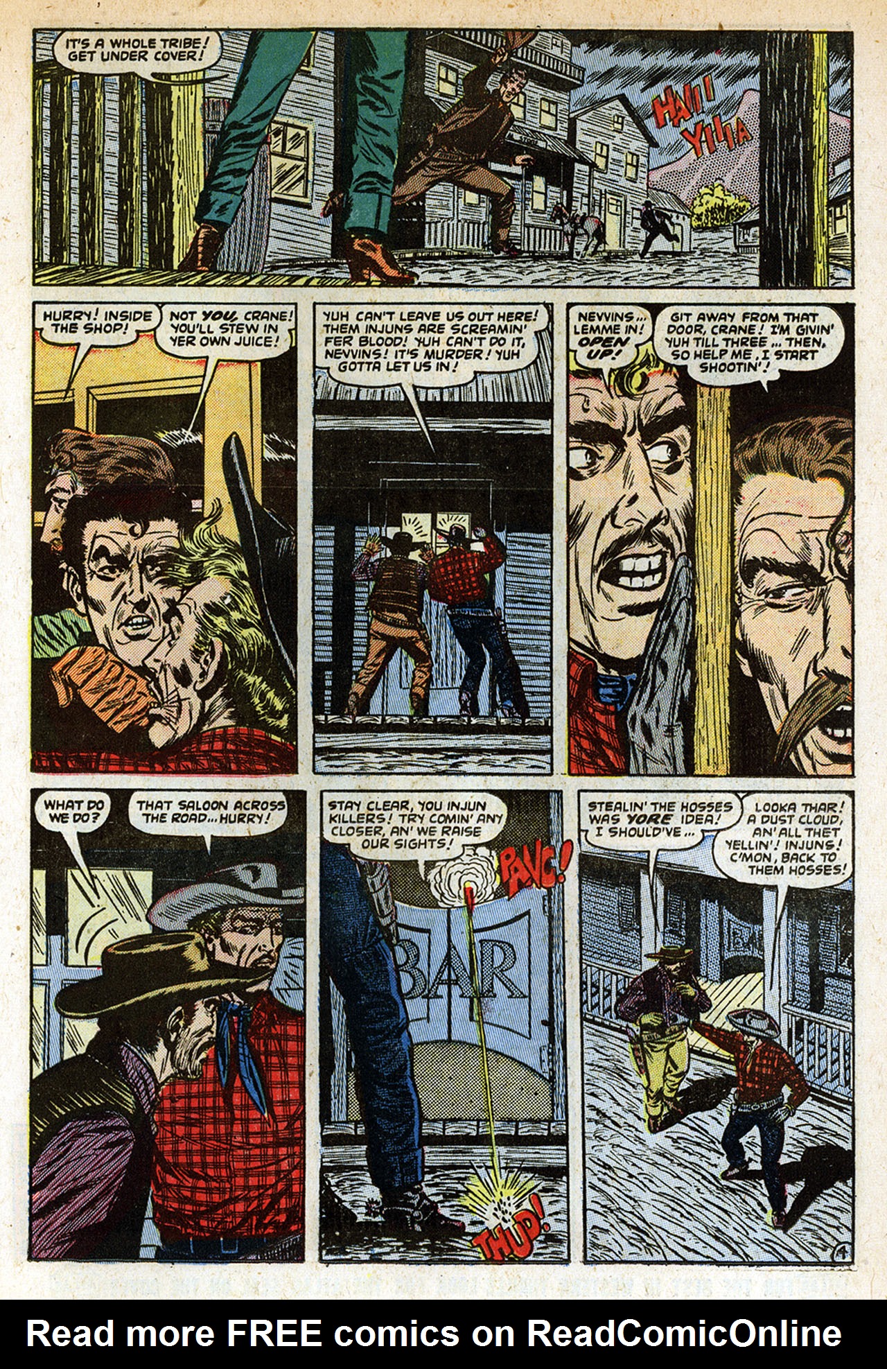 Read online Western Outlaws (1954) comic -  Issue #4 - 23
