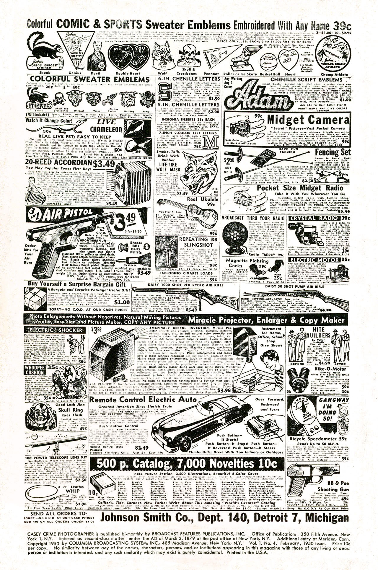 Read online Casey Crime Photographer comic -  Issue #4 - 2