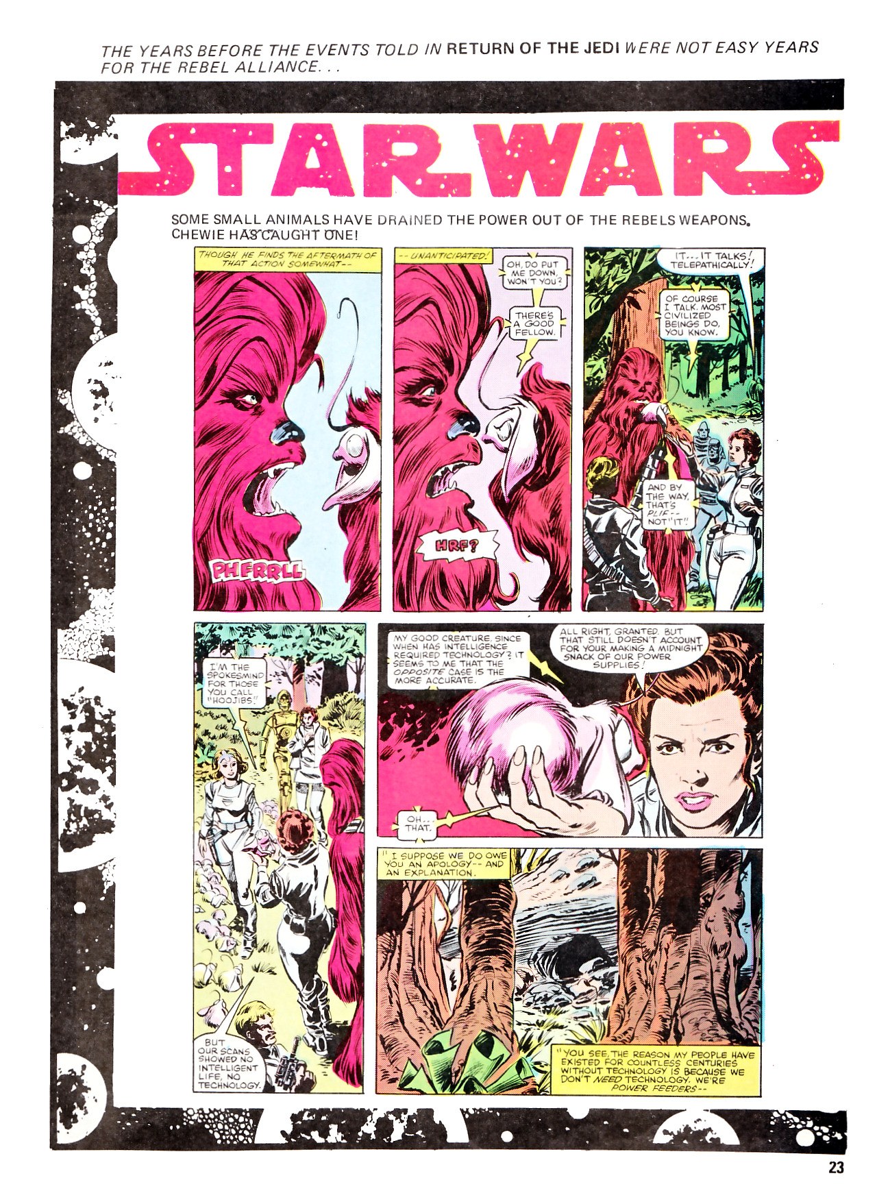 Read online Return of the Jedi comic -  Issue #94 - 23