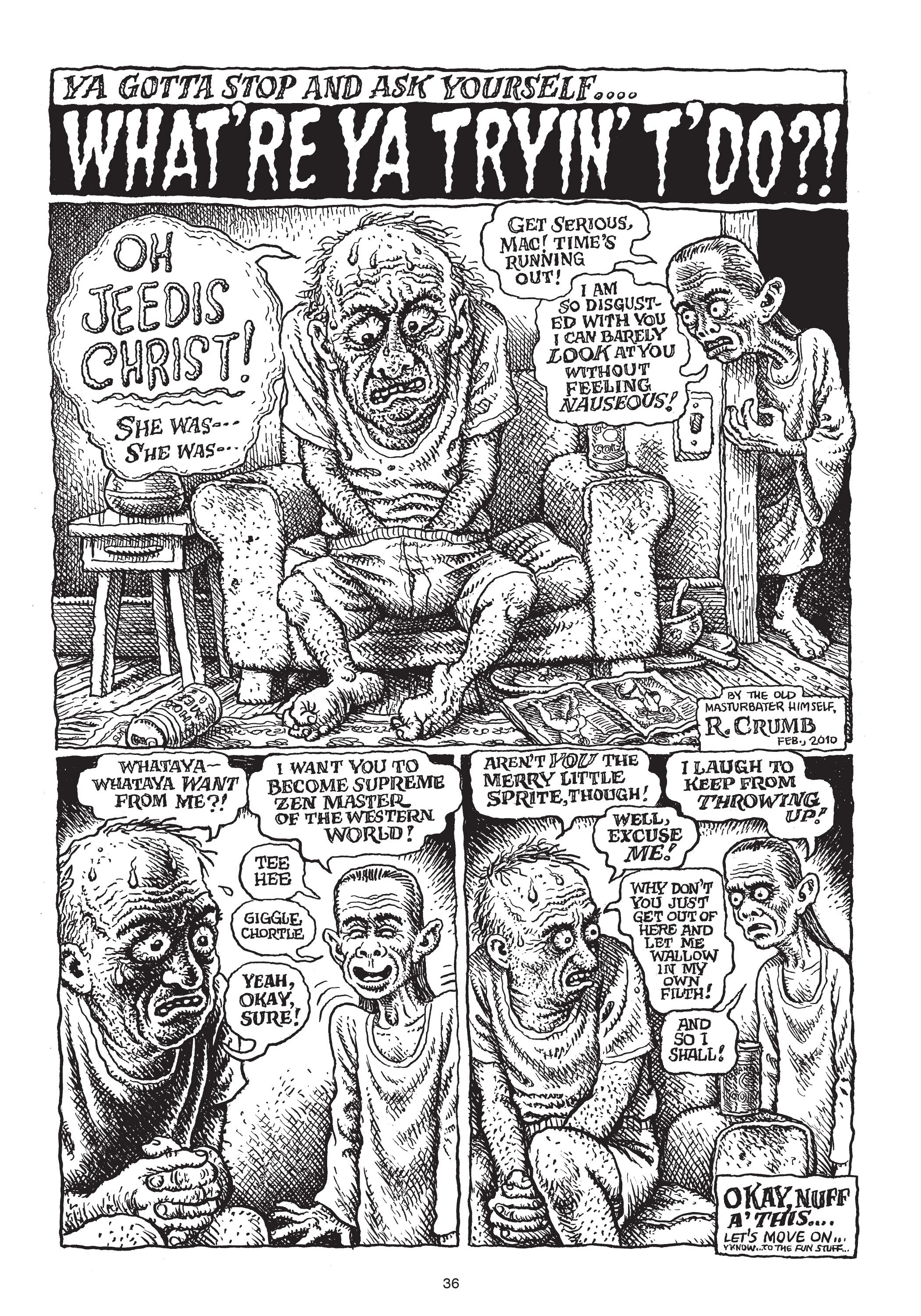 Read online Zap Comix comic -  Issue #16 - 38