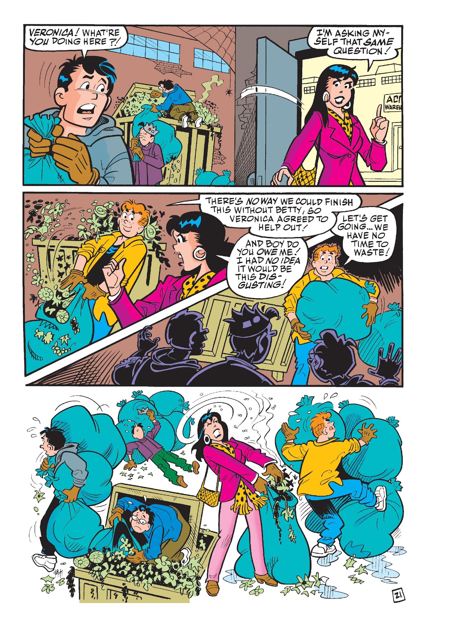 Read online Archie's Funhouse Double Digest comic -  Issue #18 - 56