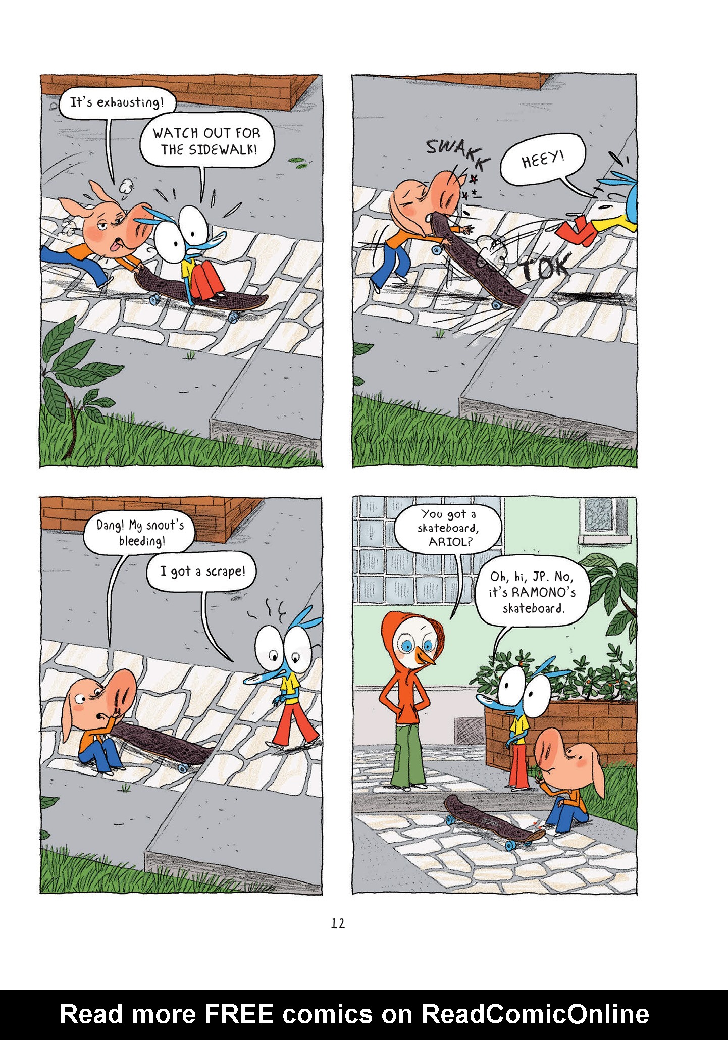 Read online Ariol comic -  Issue # TPB 7 - 14