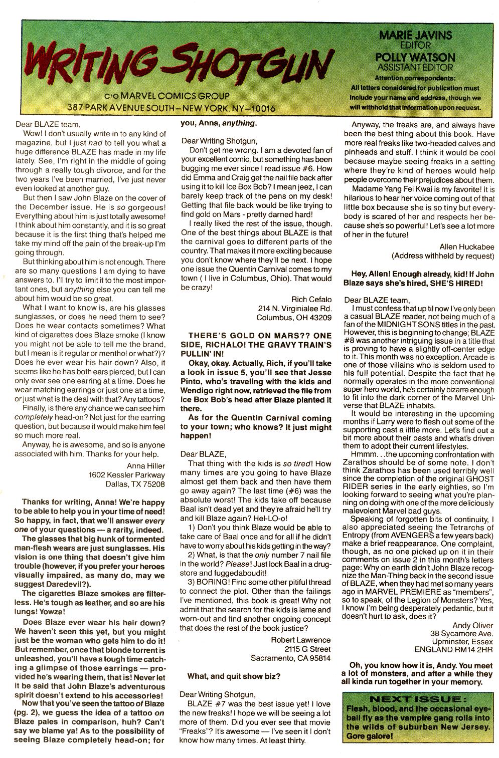 Read online Blaze comic -  Issue #10 - 24