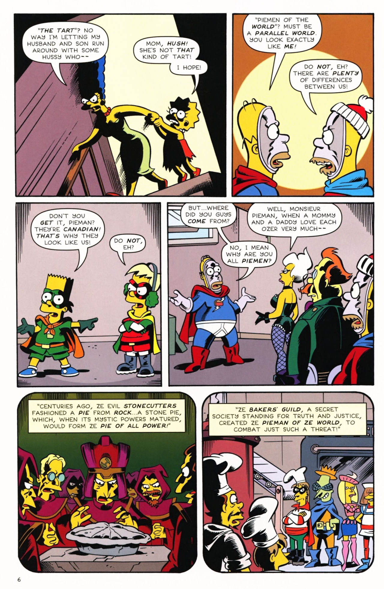 Read online Bongo Comics Presents Simpsons Super Spectacular comic -  Issue #11 - 8