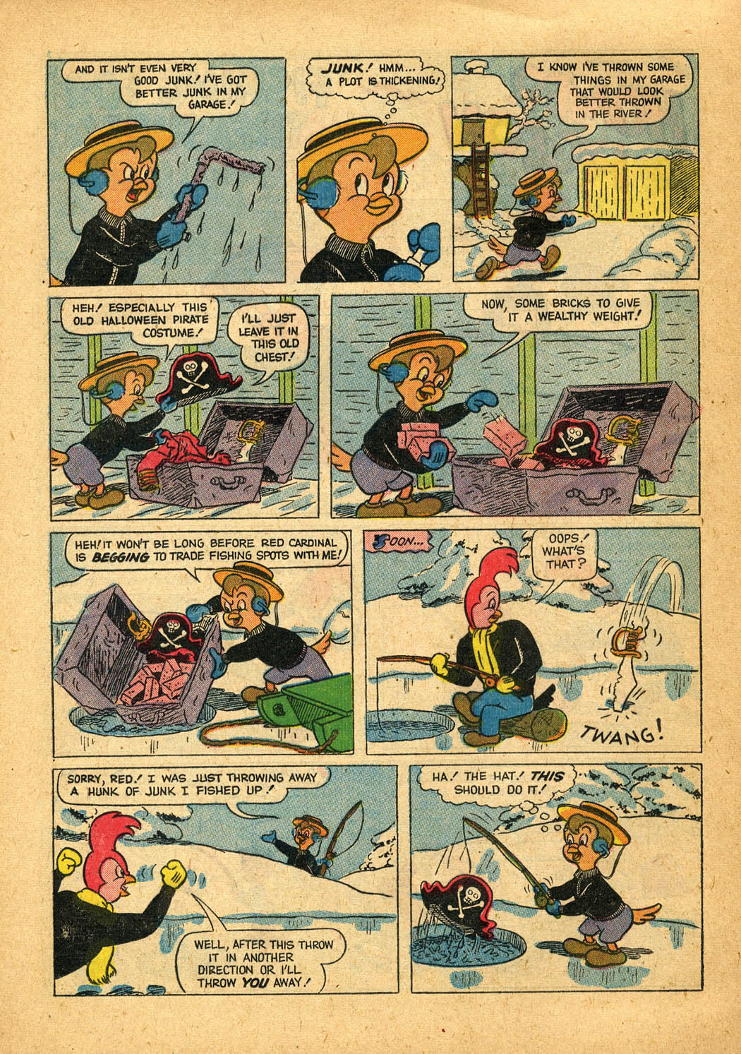 Read online Walter Lantz Woody Woodpecker (1952) comic -  Issue #41 - 16