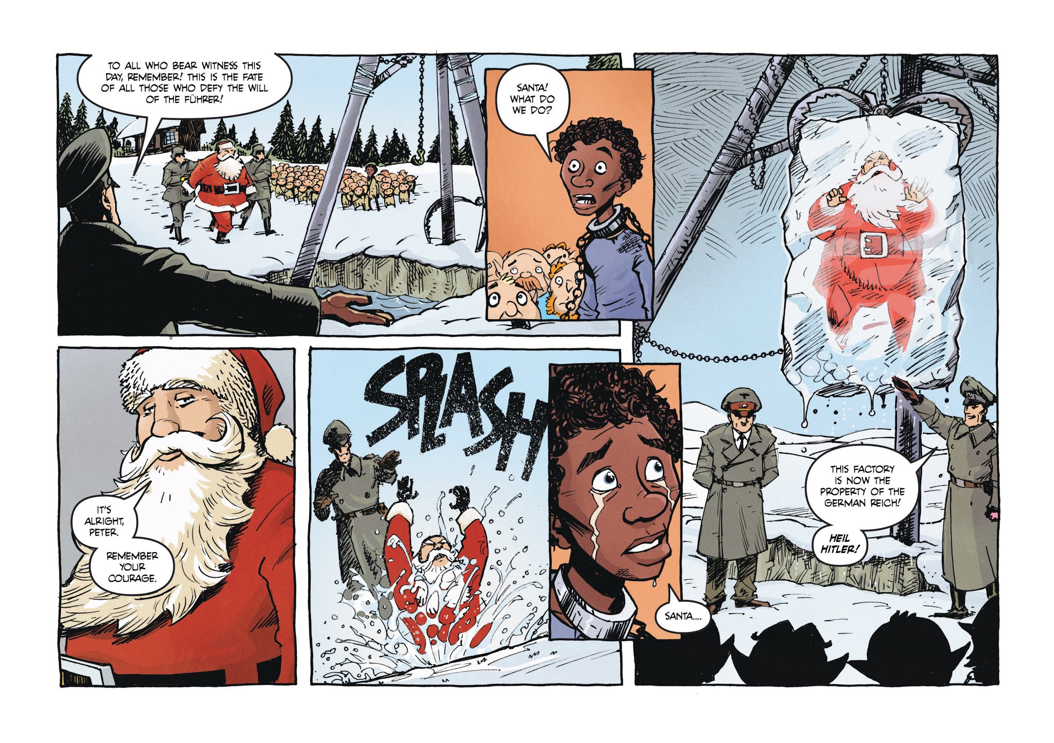 Read online Santa Claus vs. The Nazis comic -  Issue # TPB - 28