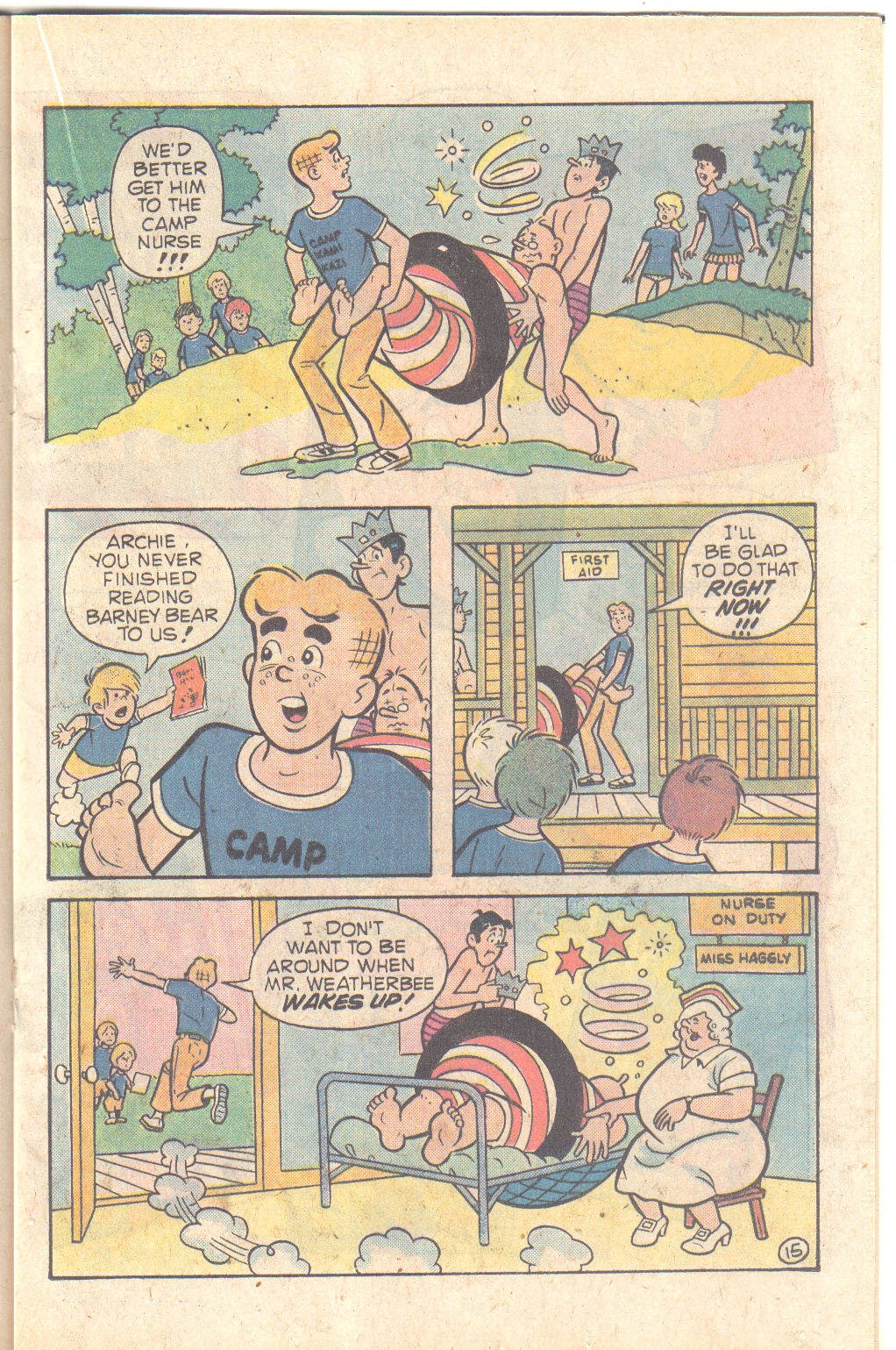 Read online Archie and Mr. Weatherbee comic -  Issue # Full - 17