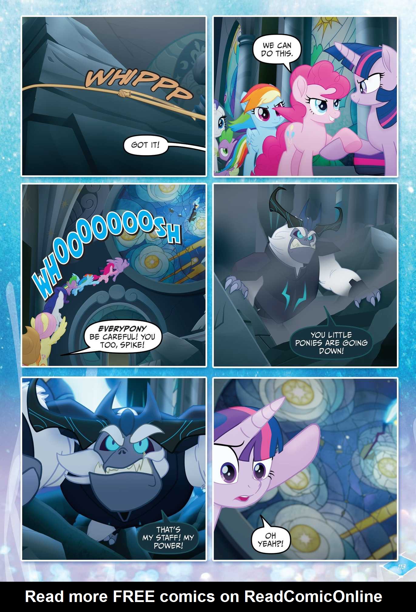 Read online My Little Pony: The Movie Adaptation comic -  Issue # TPB - 114