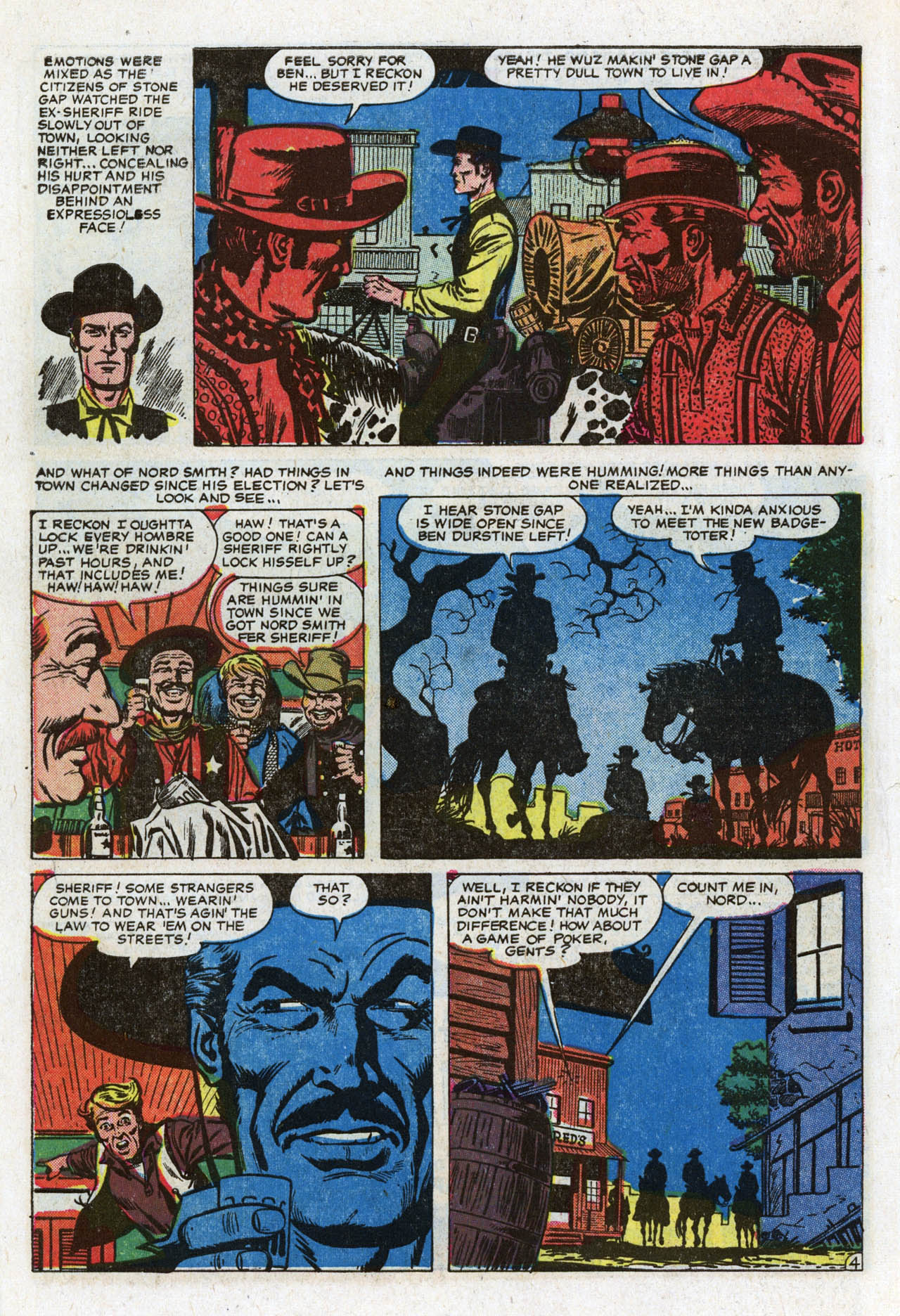 Read online Western Gunfighters (1956) comic -  Issue #25 - 6