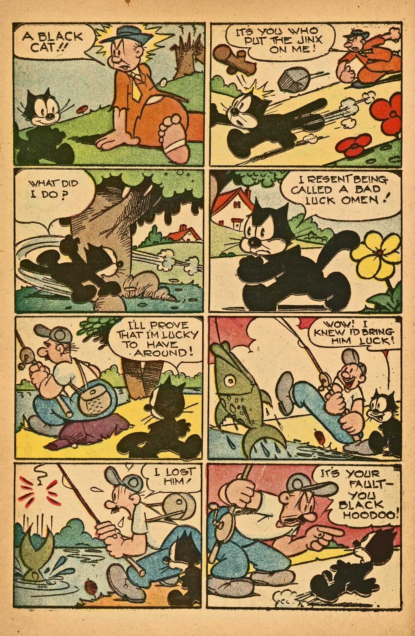 Read online Felix the Cat (1951) comic -  Issue #45 - 14