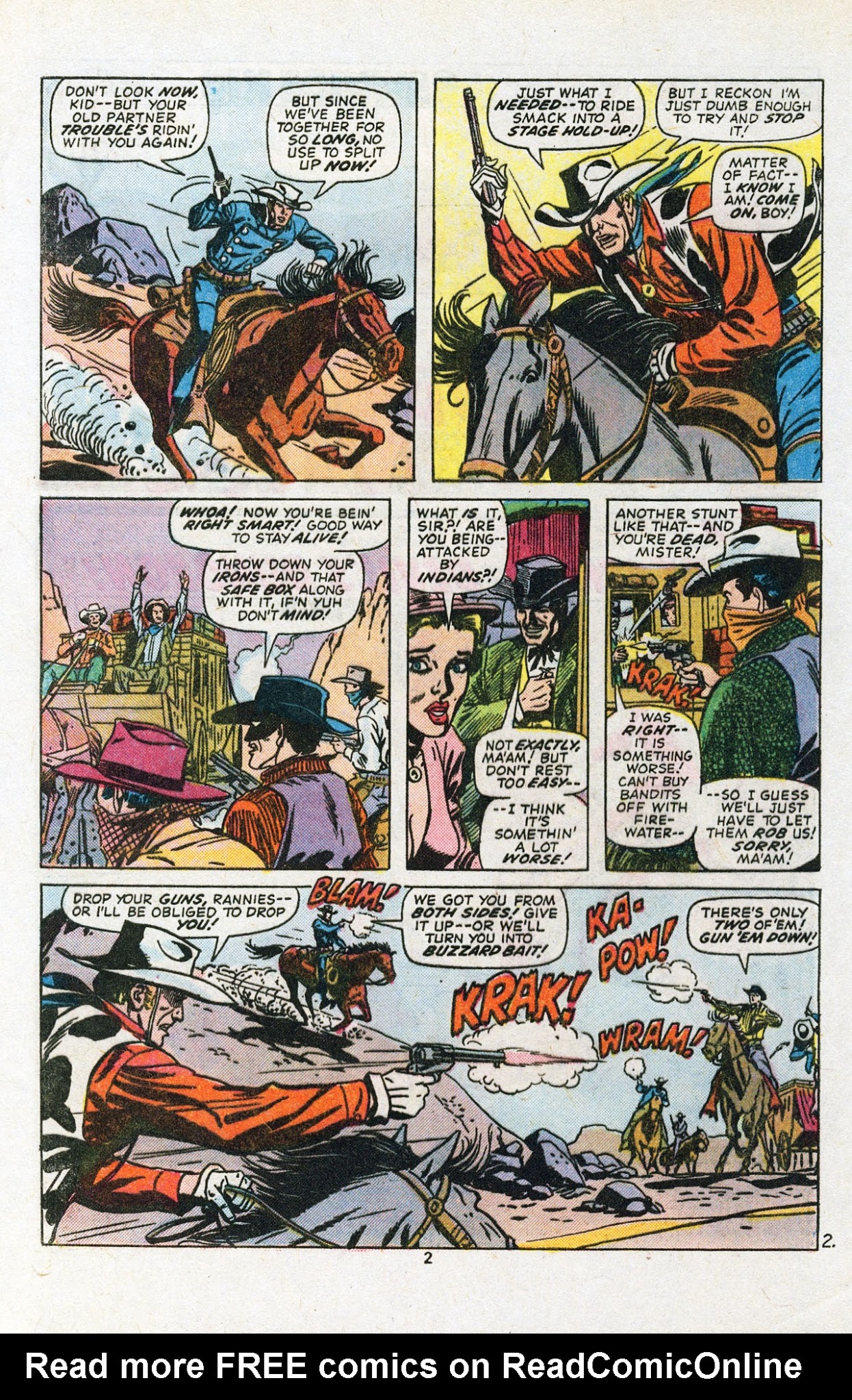 Read online Kid Colt Outlaw comic -  Issue #201 - 4