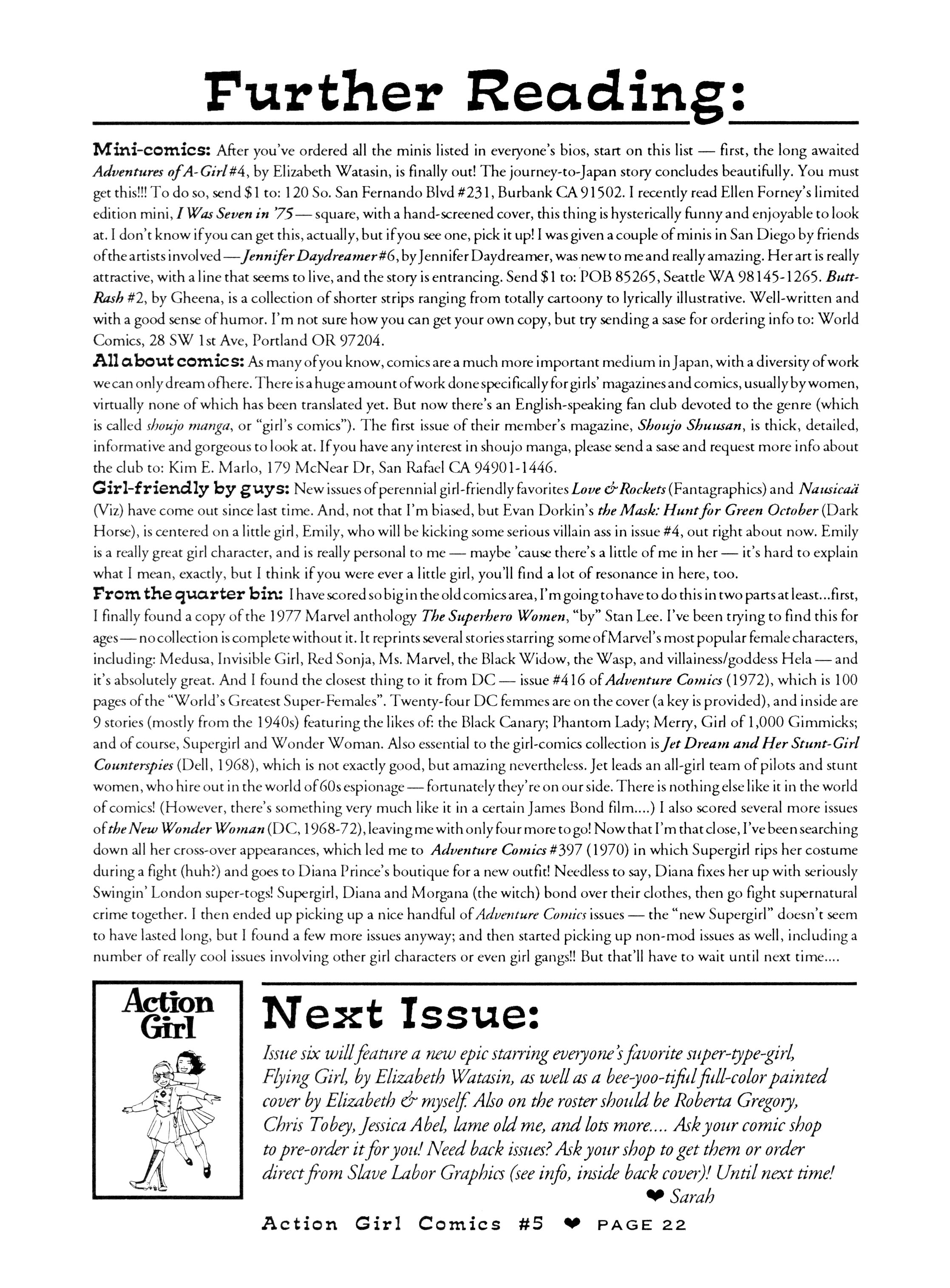 Read online Action Girl Comics comic -  Issue #5 - 24