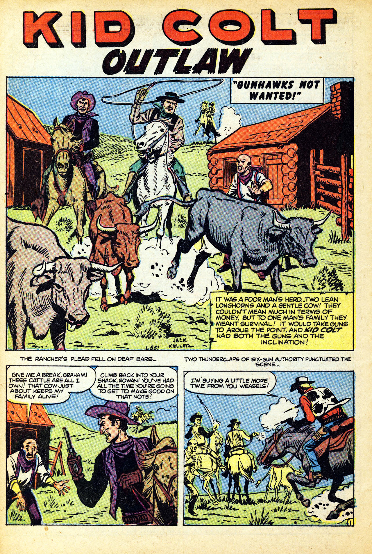 Read online Kid Colt Outlaw comic -  Issue #71 - 27