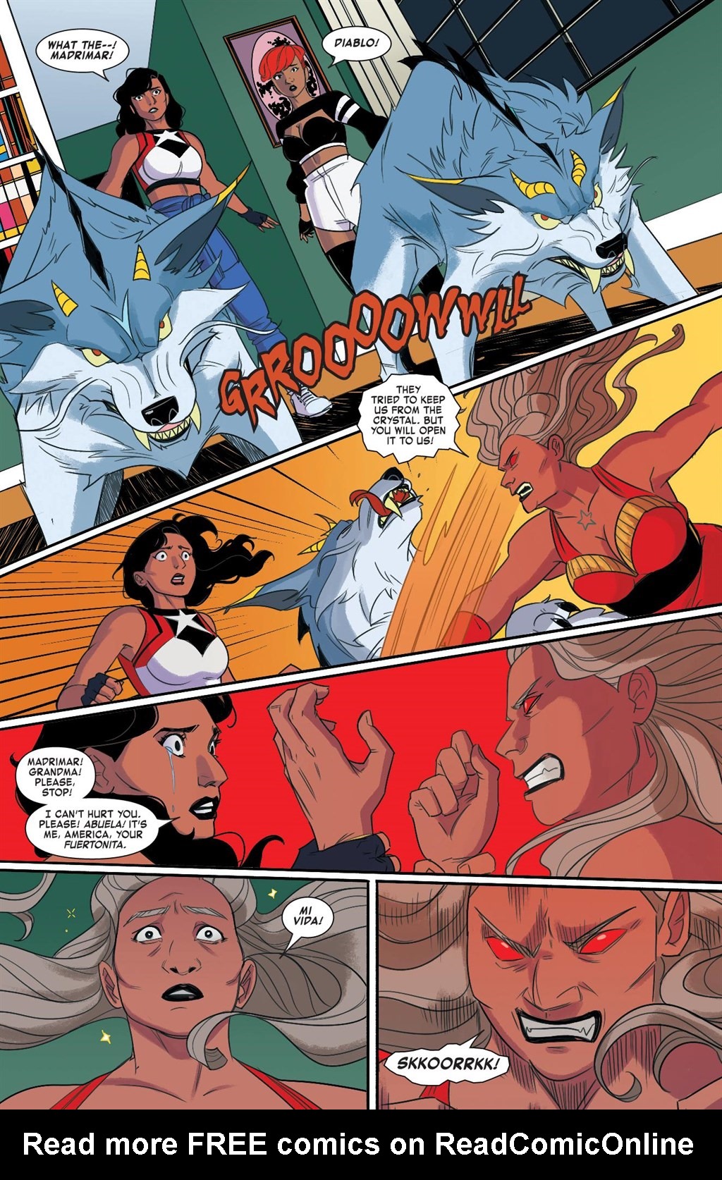 Read online Marvel-Verse (2020) comic -  Issue # America Chavez - 116