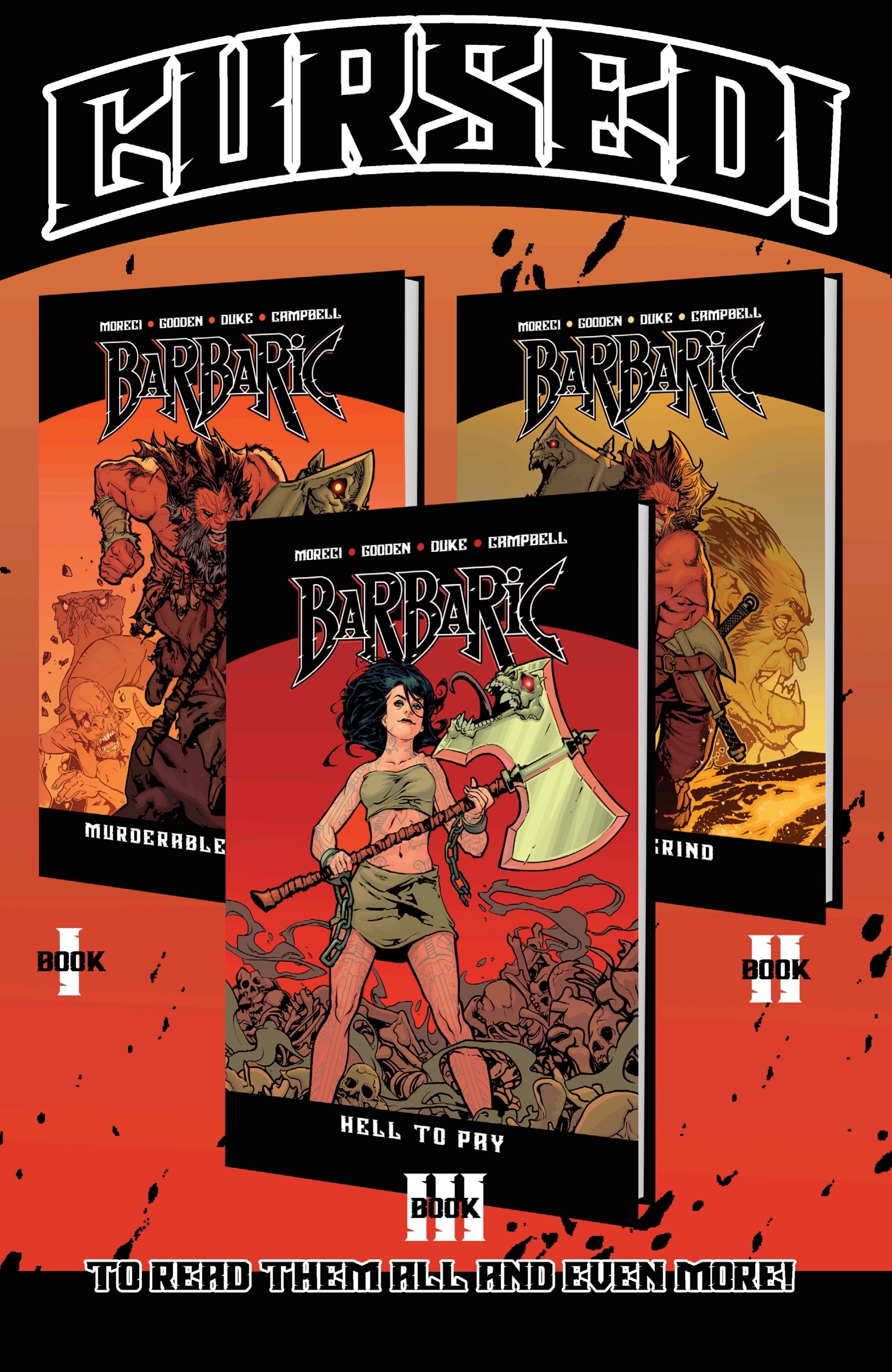 Read online Barbaric: Wrong Kind of Righteous comic -  Issue # Full - 50