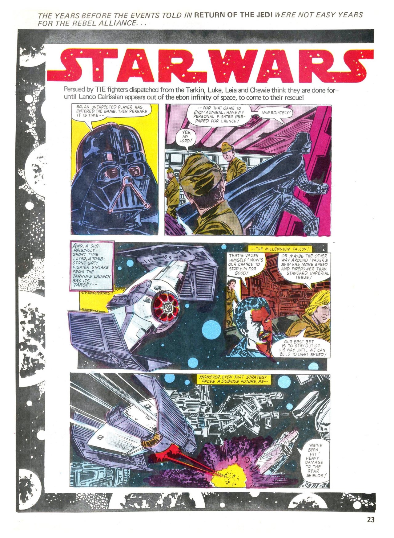Read online Return of the Jedi comic -  Issue #86 - 23