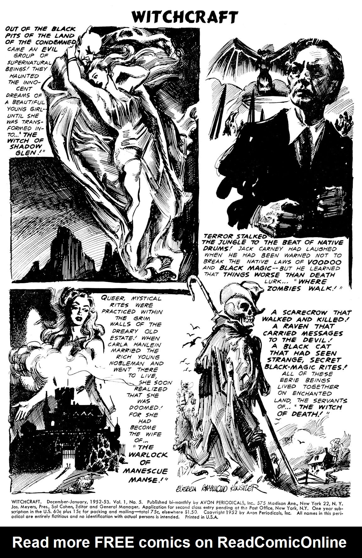 Read online Witchcraft (1952) comic -  Issue #5 - 2