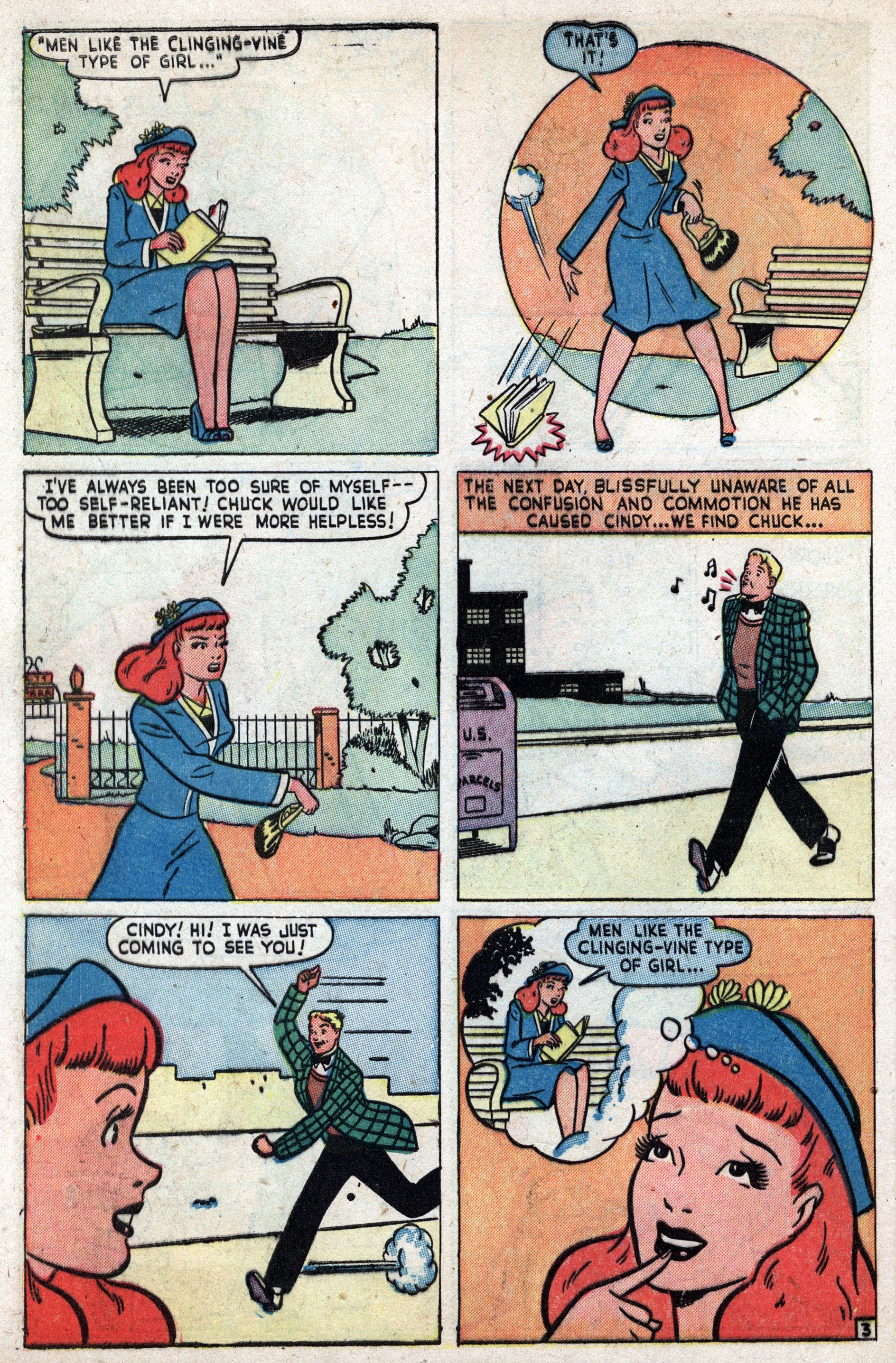 Read online Junior Miss (1947) comic -  Issue #36 - 38