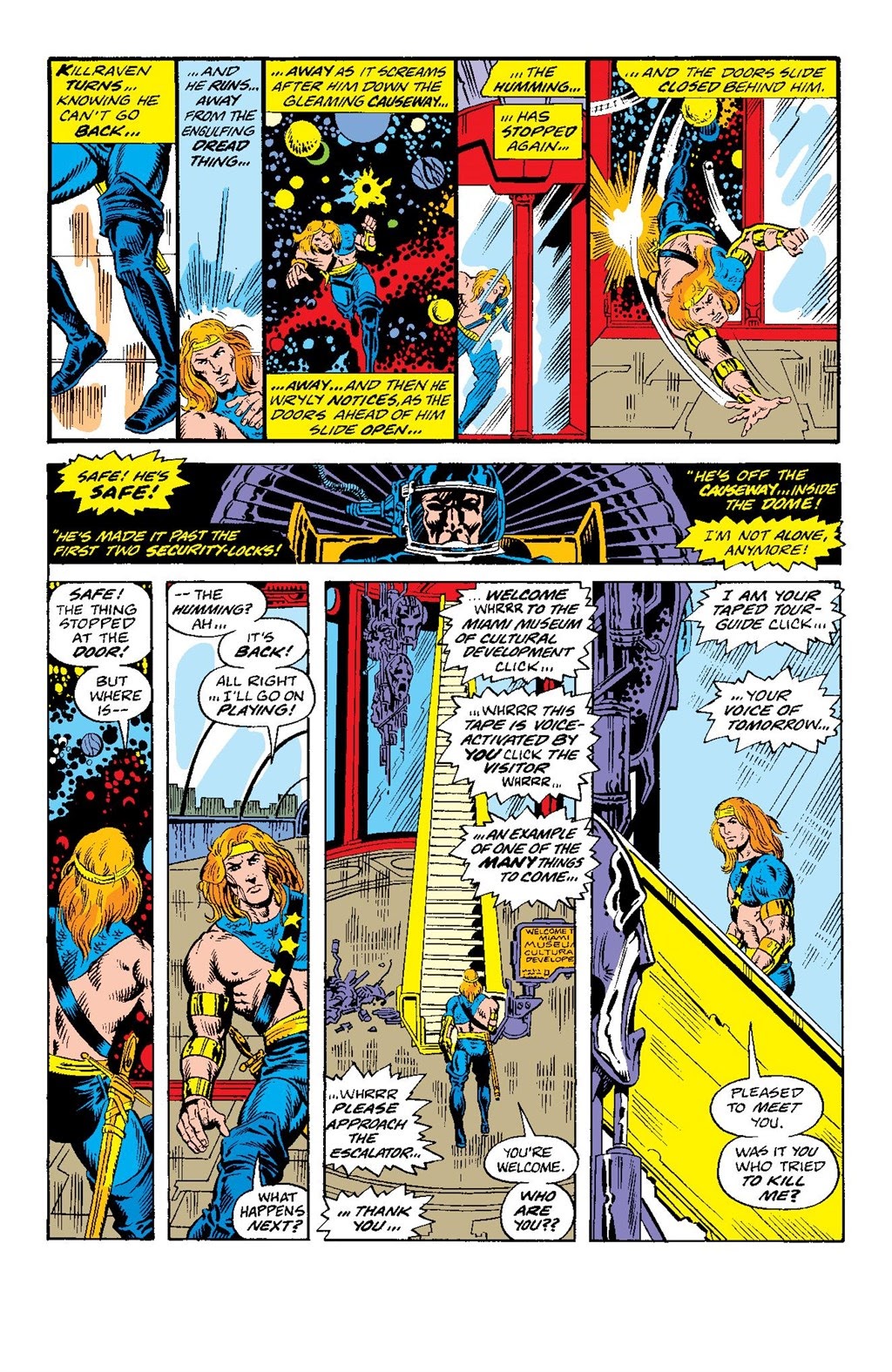 Read online Killraven Epic Collection: Warrior of the Worlds comic -  Issue # TPB (Part 4) - 85