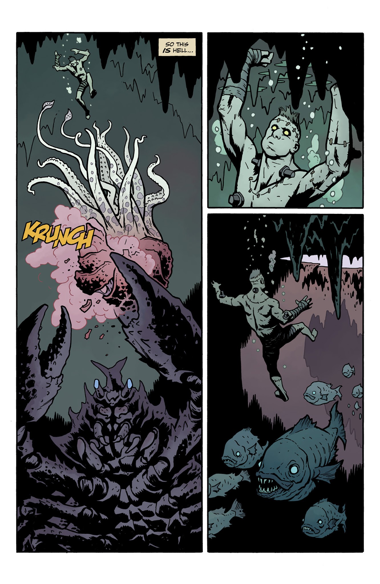 Read online Frankenstein Underground comic -  Issue #2 - 10