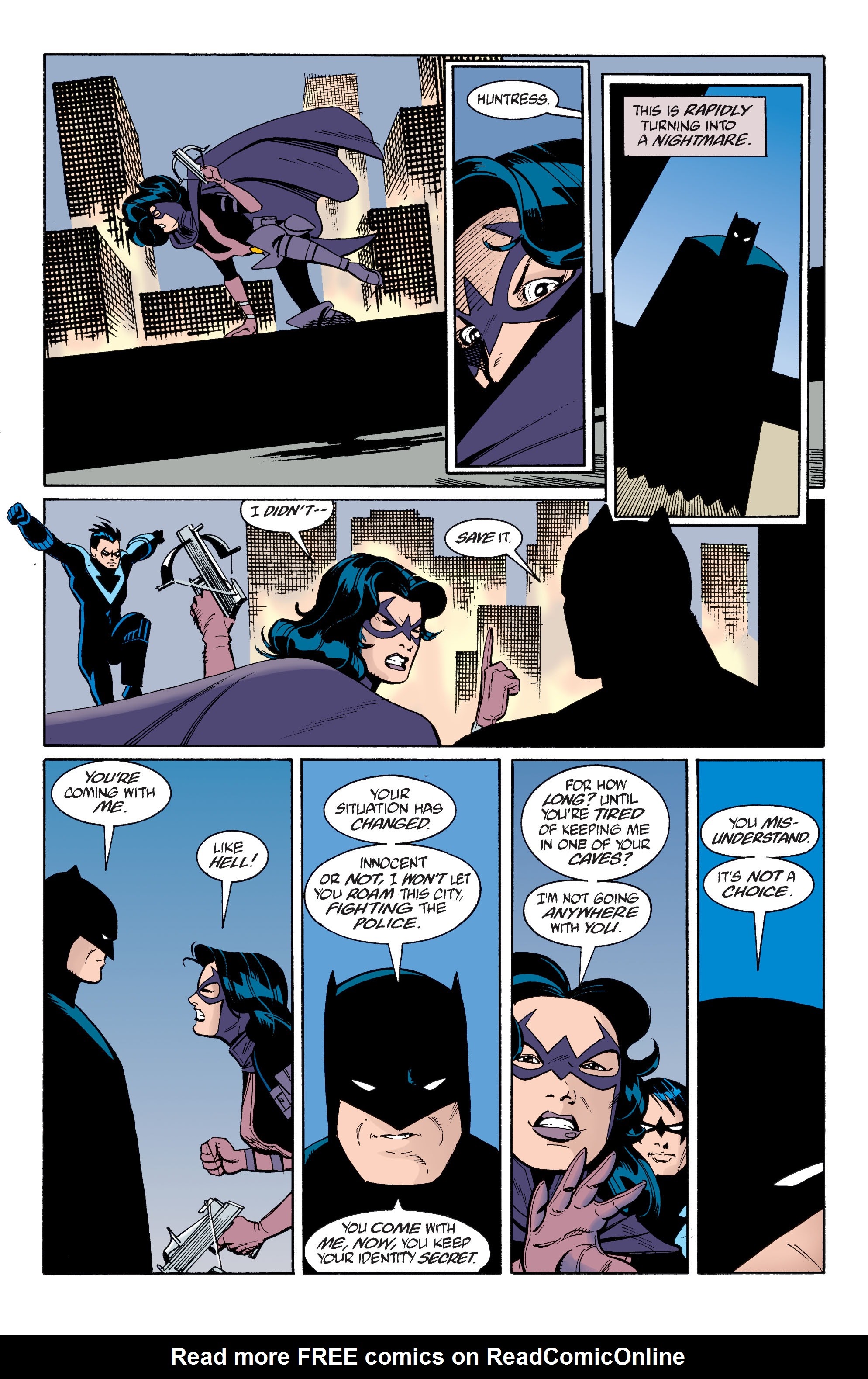 Read online Batman/Huntress: Cry for Blood comic -  Issue # _TPB Birds of Prey - Huntress - 46