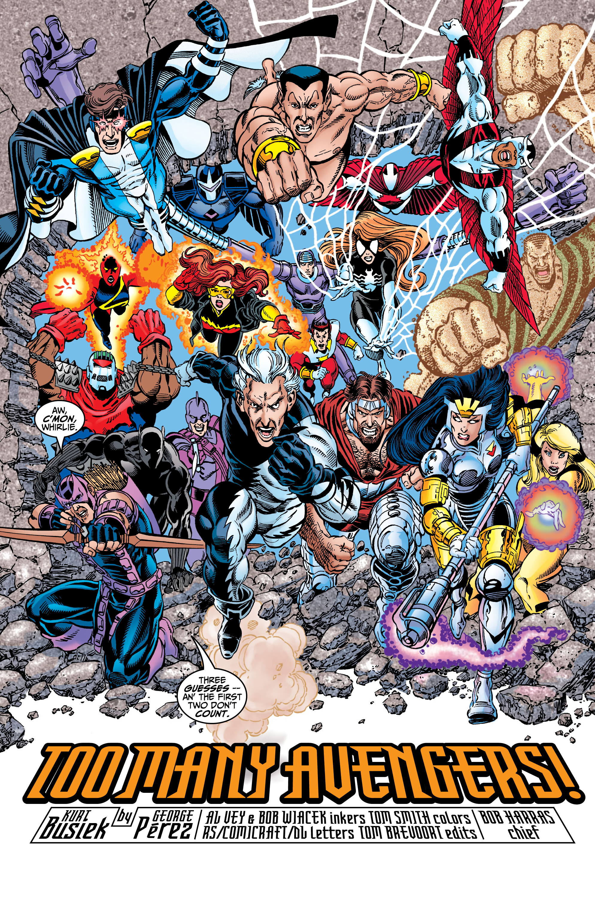 Read online Avengers By Kurt Busiek & George Perez Omnibus comic -  Issue # TPB (Part 1) - 92