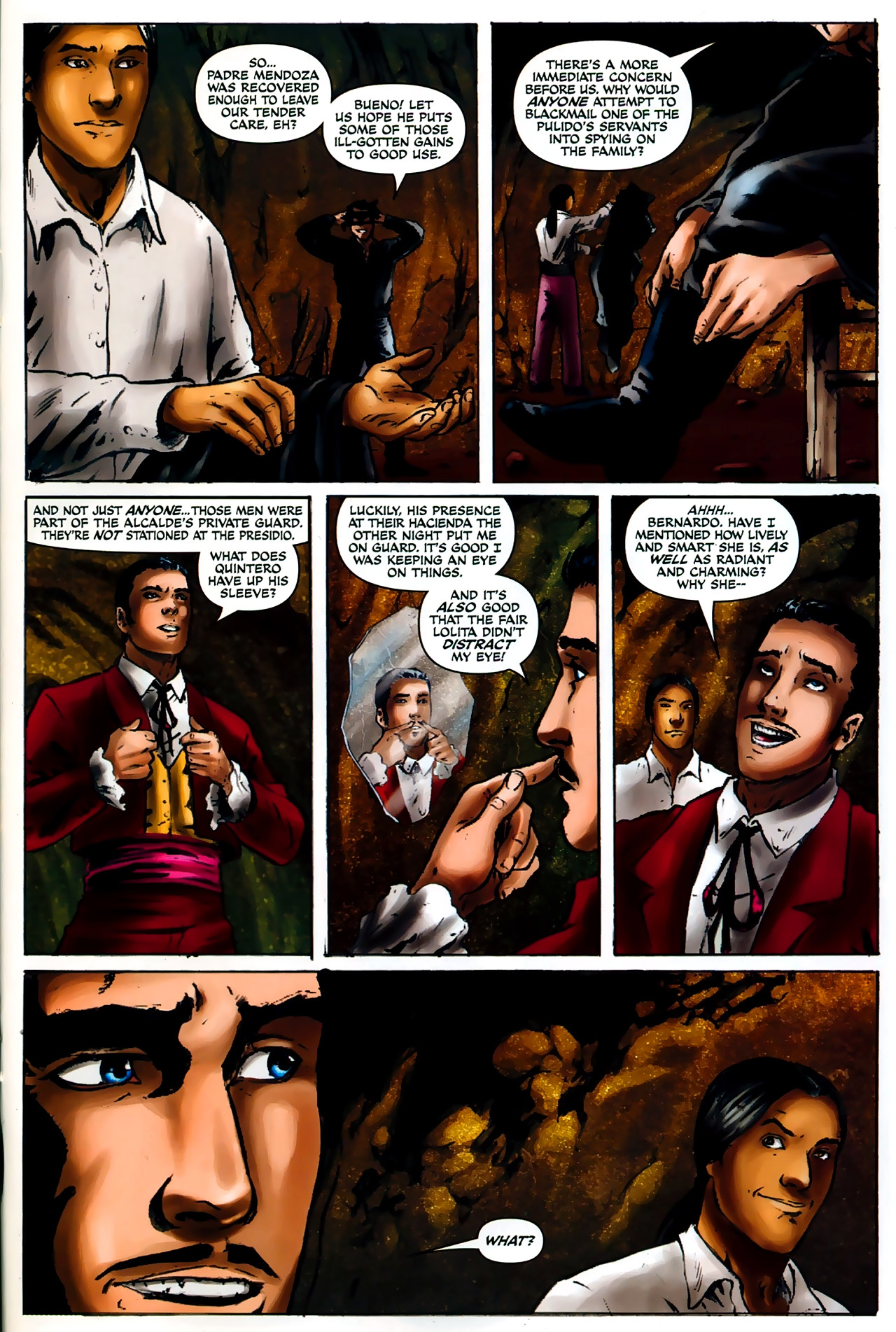 Read online Zorro (2008) comic -  Issue #10 - 14