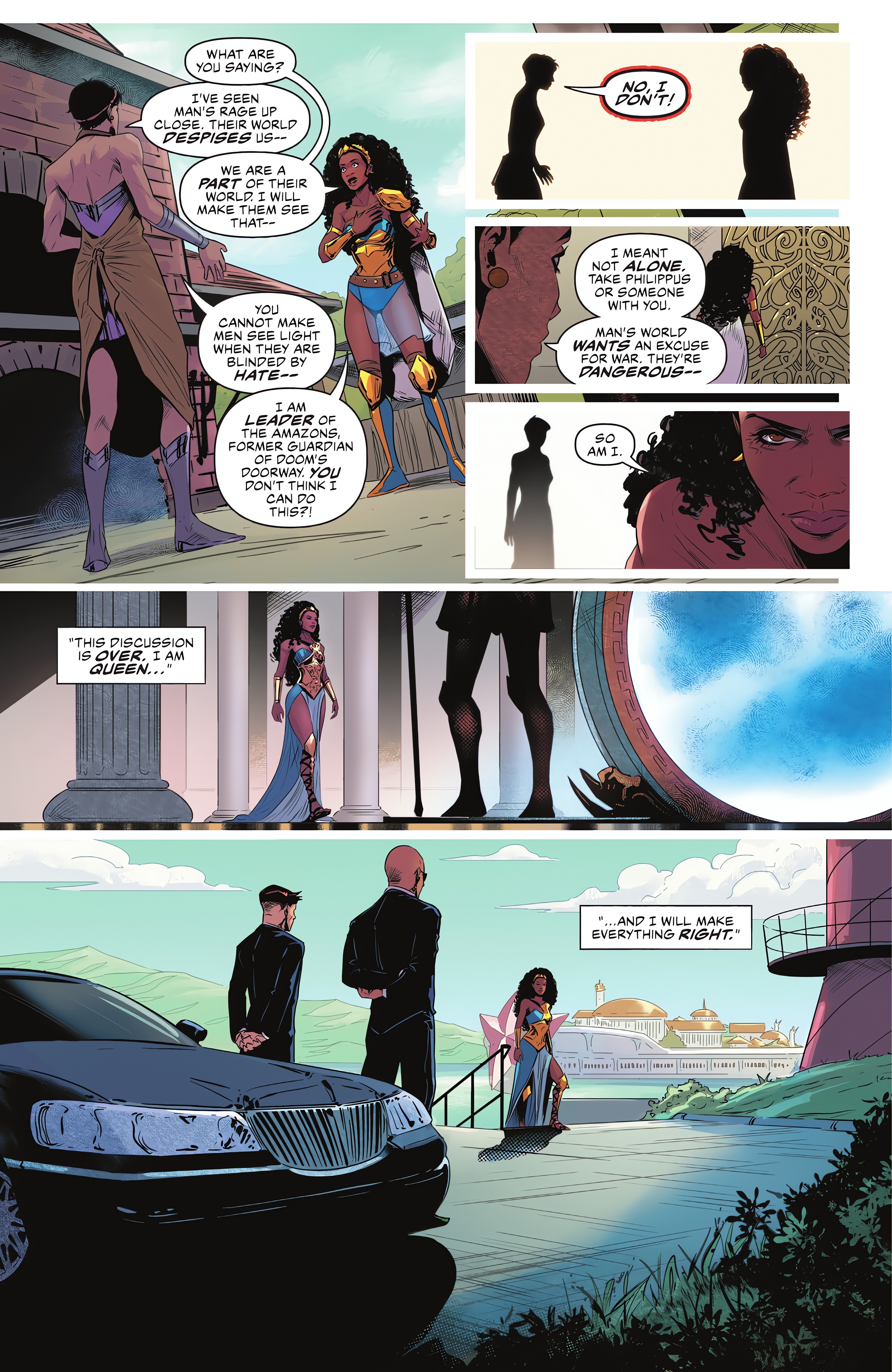 Read online Amazons Attack (2023) comic -  Issue #1 - 10