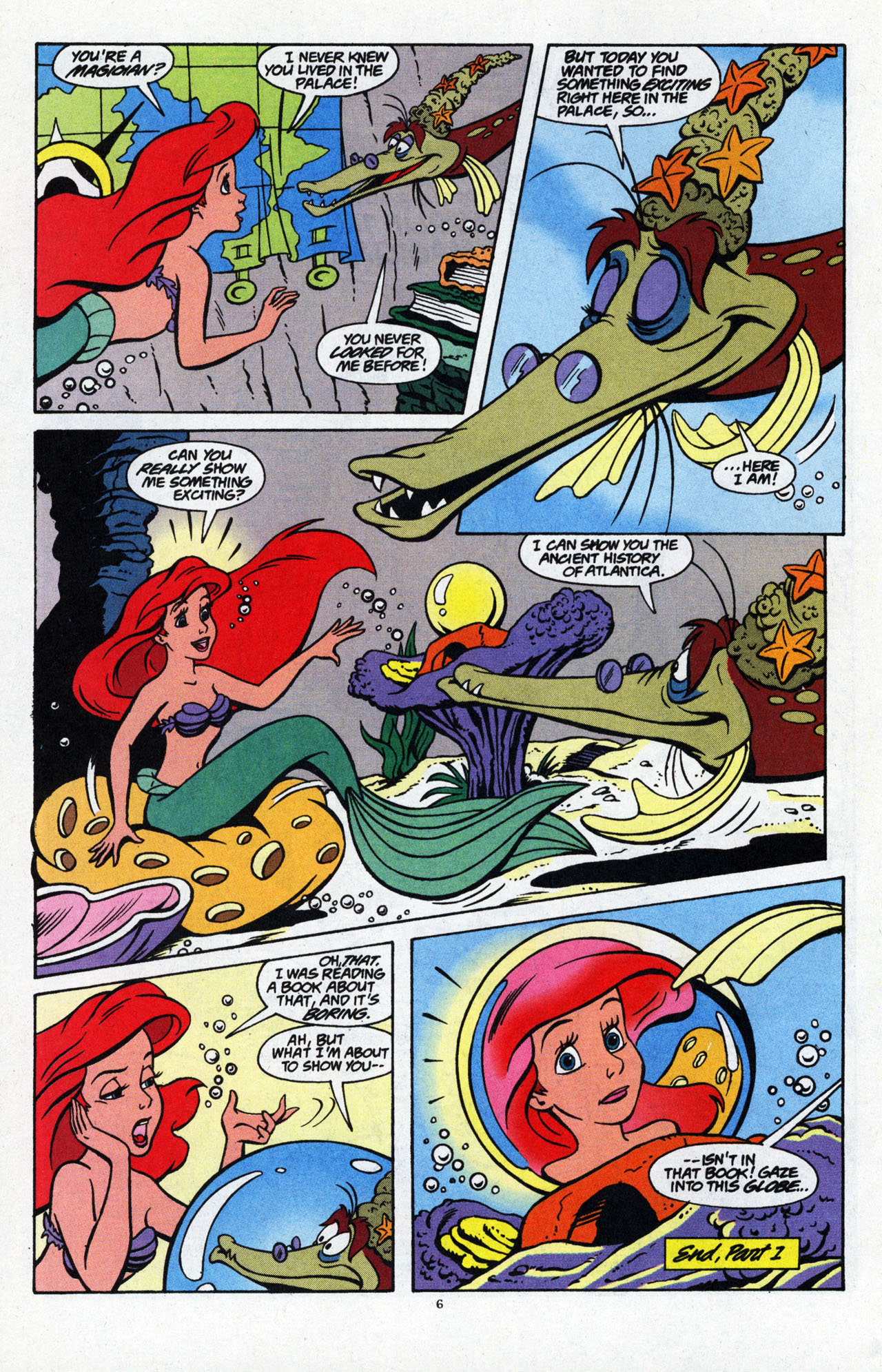Read online Disney's The Little Mermaid comic -  Issue #12 - 8