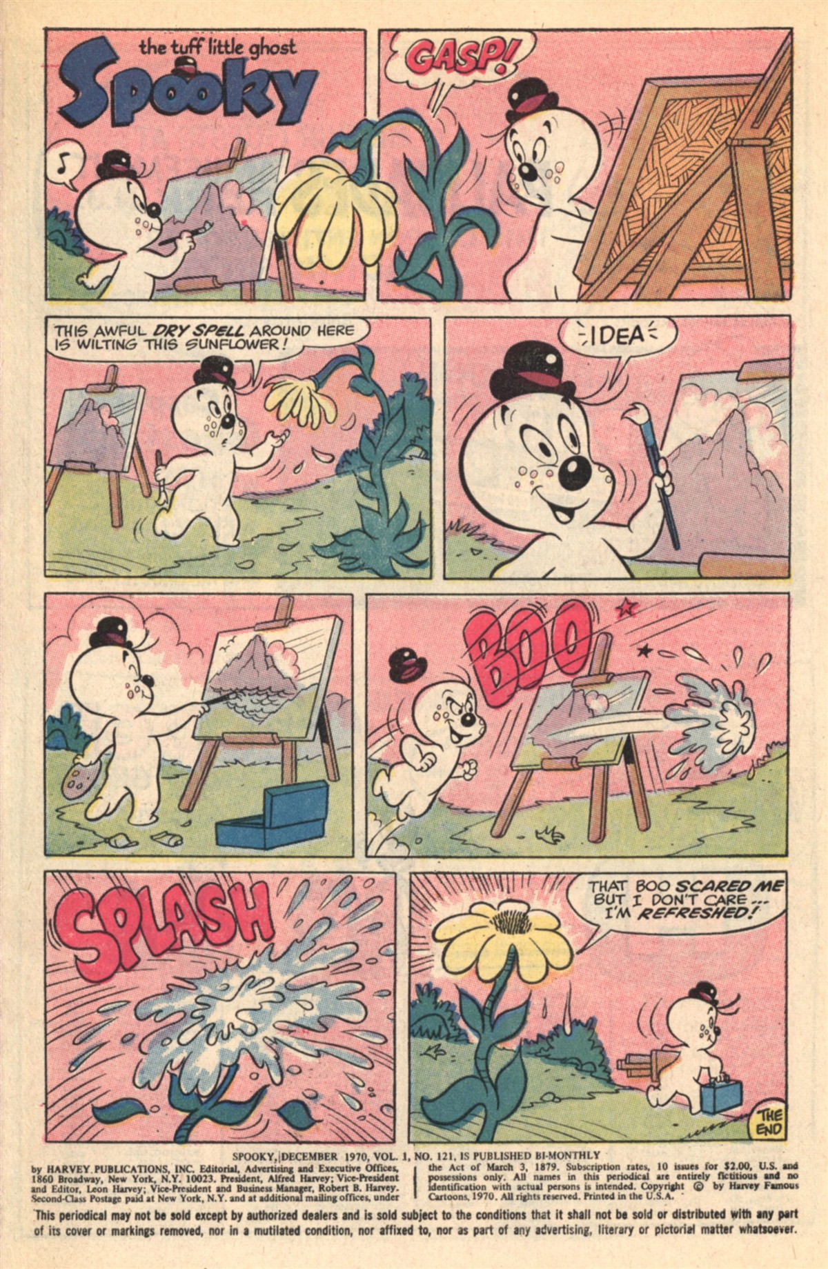 Read online Spooky comic -  Issue #121 - 3