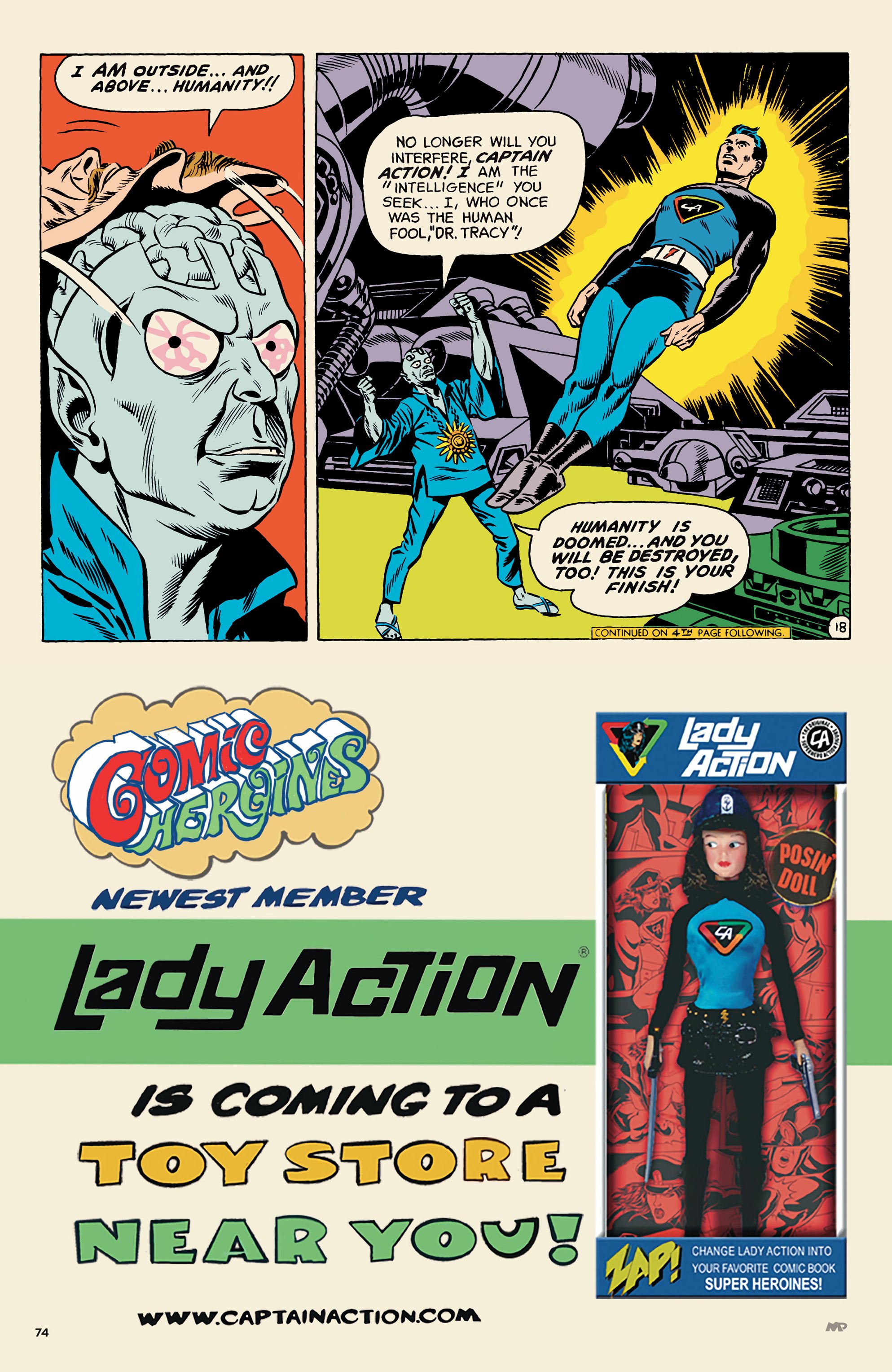 Read online Captain Action: Classic Collection comic -  Issue # TPB - 76