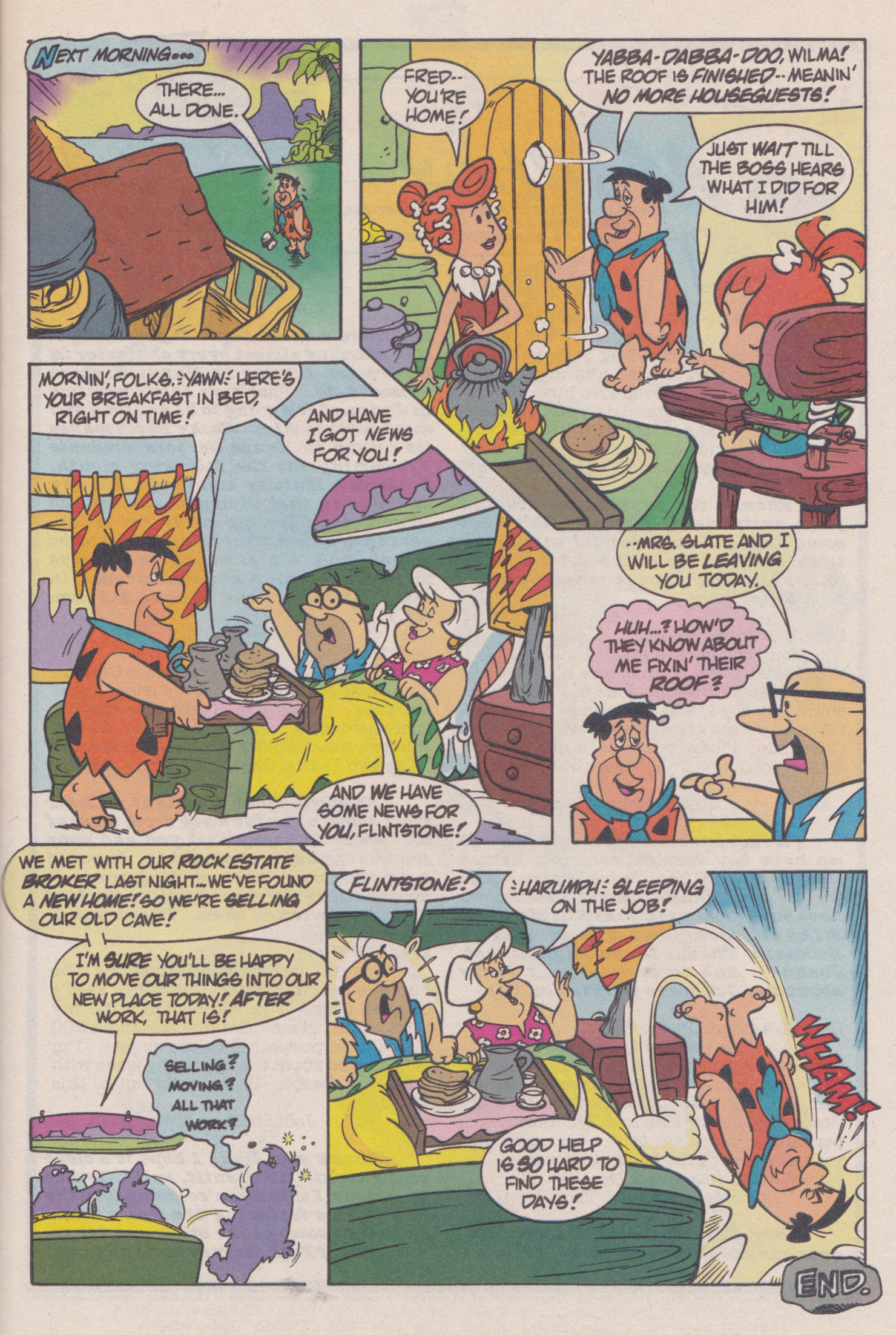Read online The Flintstones (1992) comic -  Issue #15 - 16