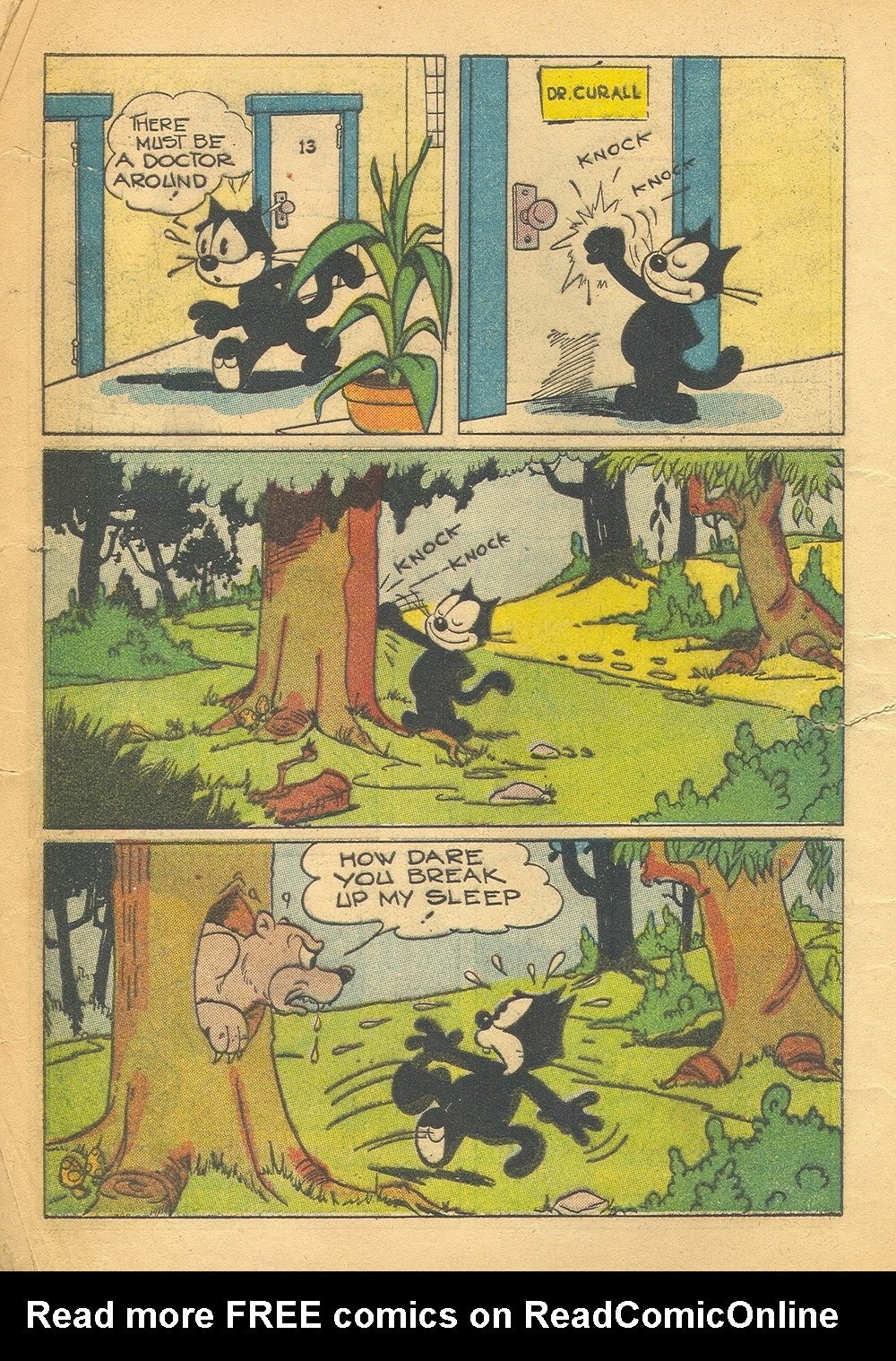 Read online Felix the Cat (1948) comic -  Issue #6 - 12