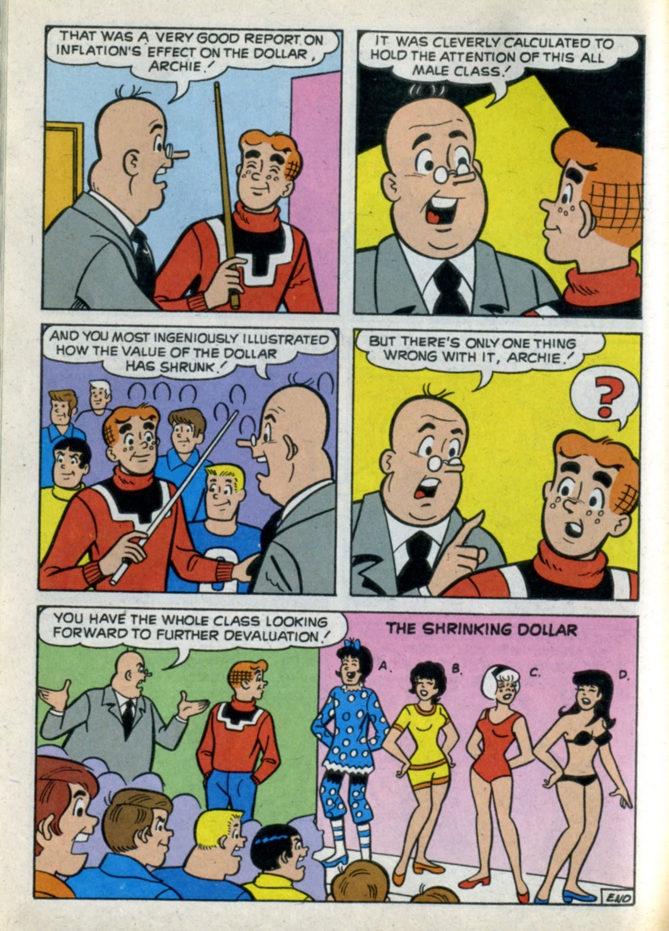 Read online Archie's Double Digest Magazine comic -  Issue #106 - 168