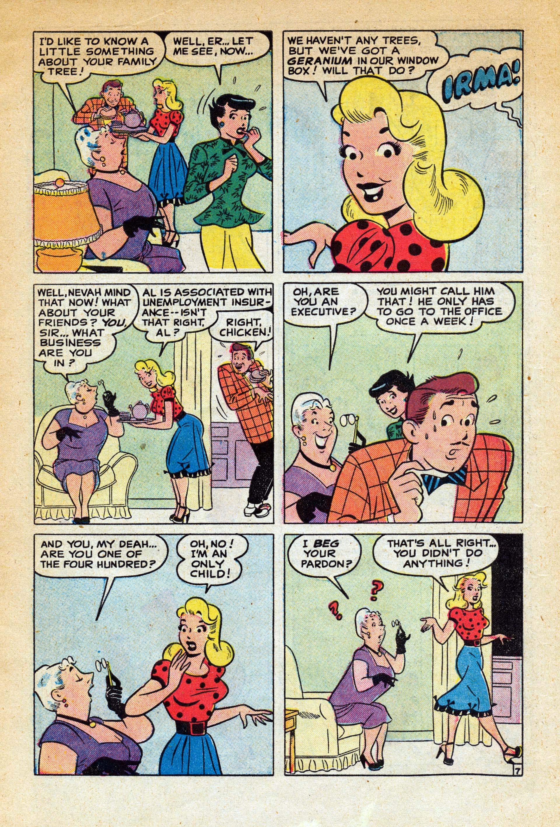 Read online My Friend Irma comic -  Issue #3 - 9